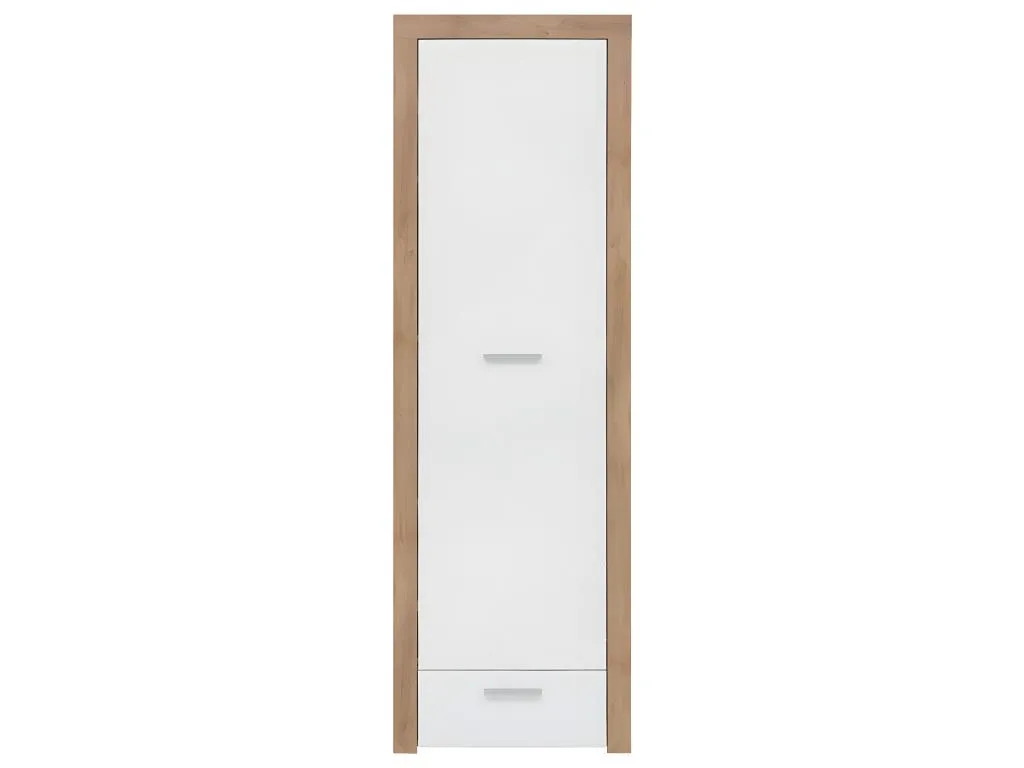 Armario columna 1 puerta 1 cajón Banakdecoracion Blanco y Banakdecoracion CPKM84350
