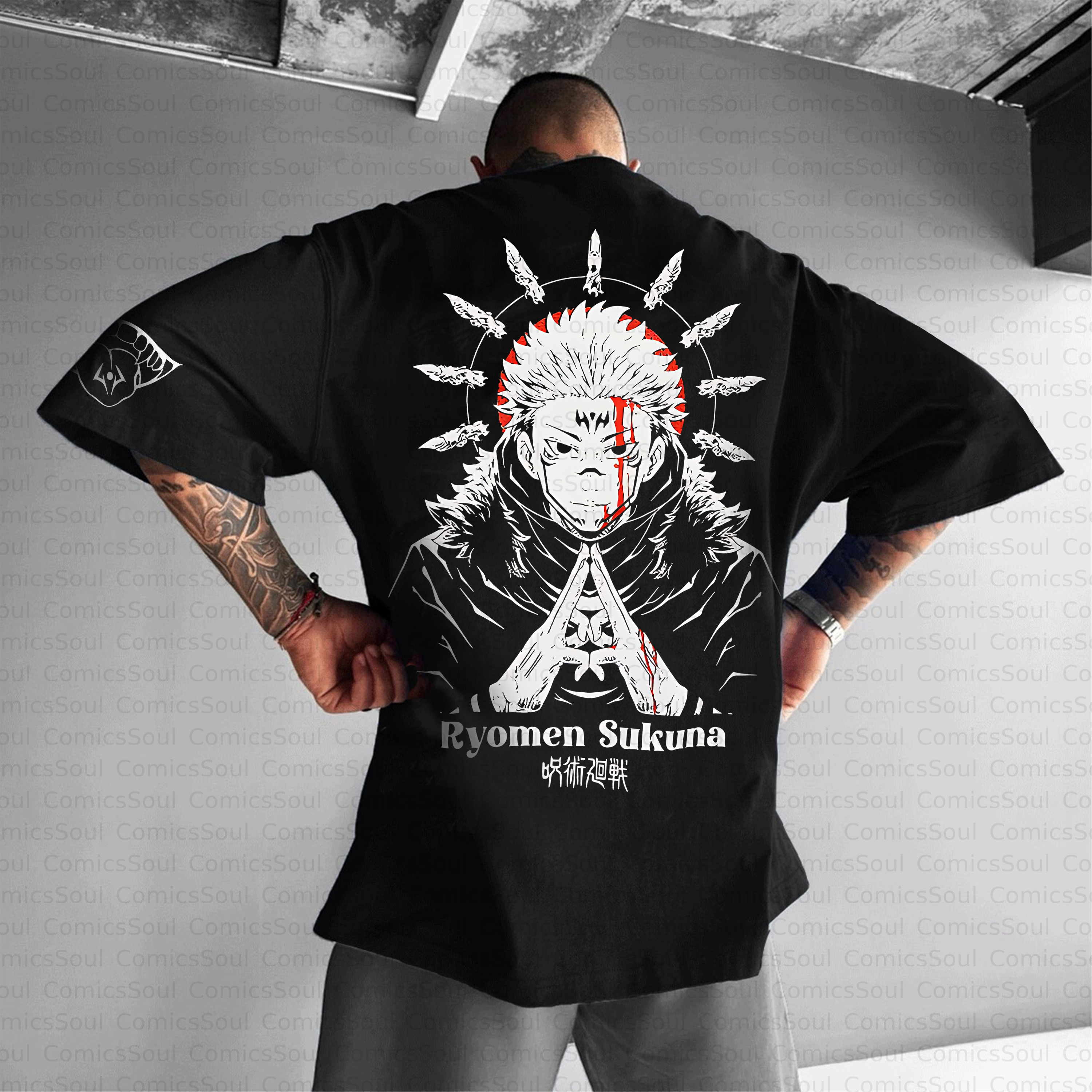 Unisex Anime Inspired Vintage T-Shirt