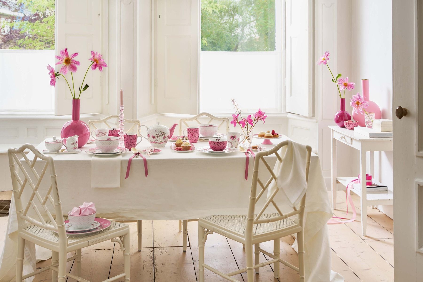 Plate Jolie Tulip Pink 32cm