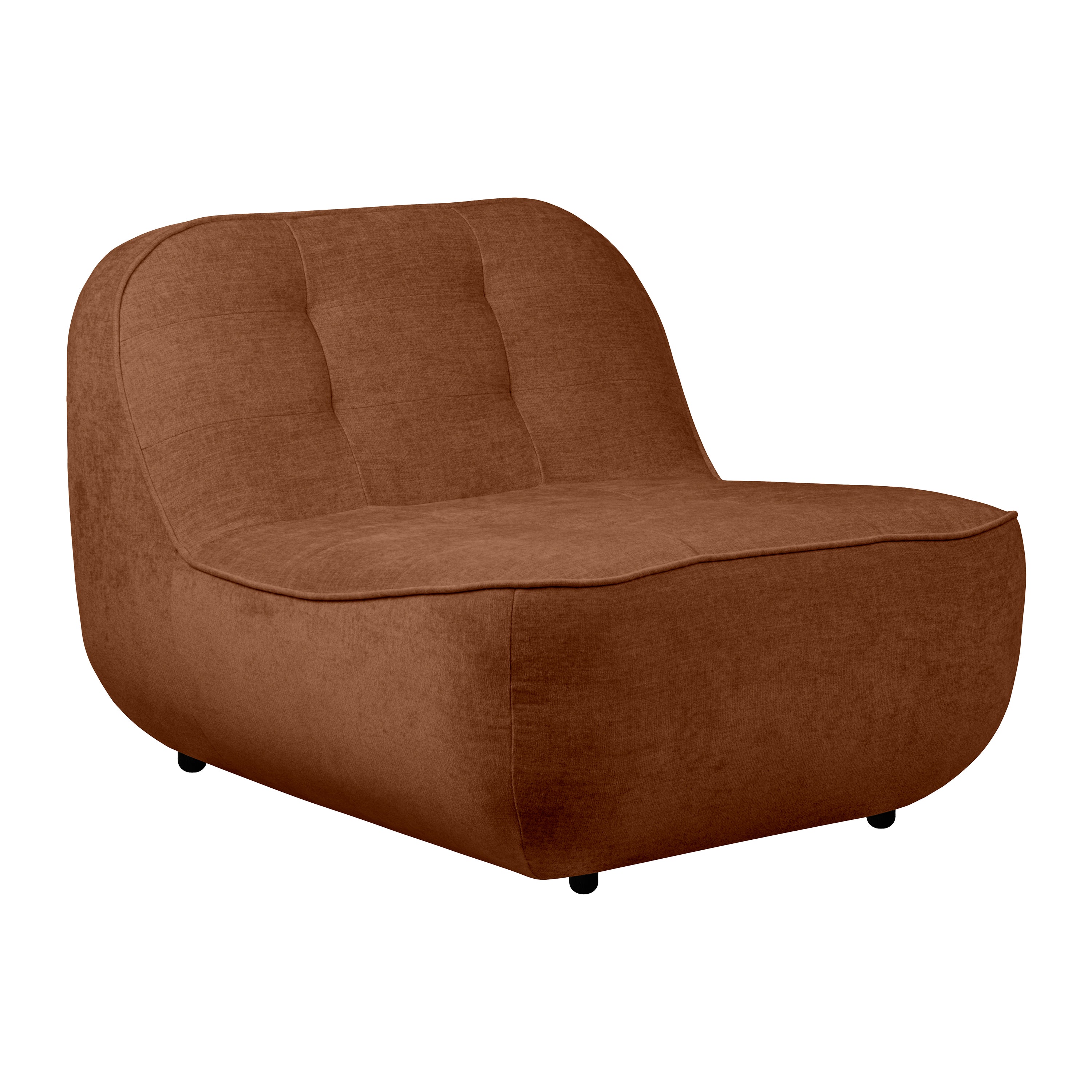 Blokker Poco Fauteuil - Chenille - Terra