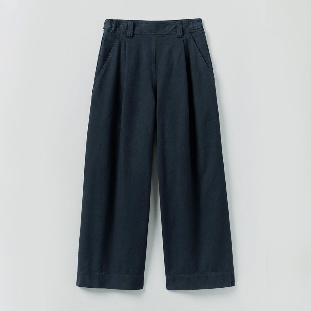 Toast - Pantalon à Plis - Marine