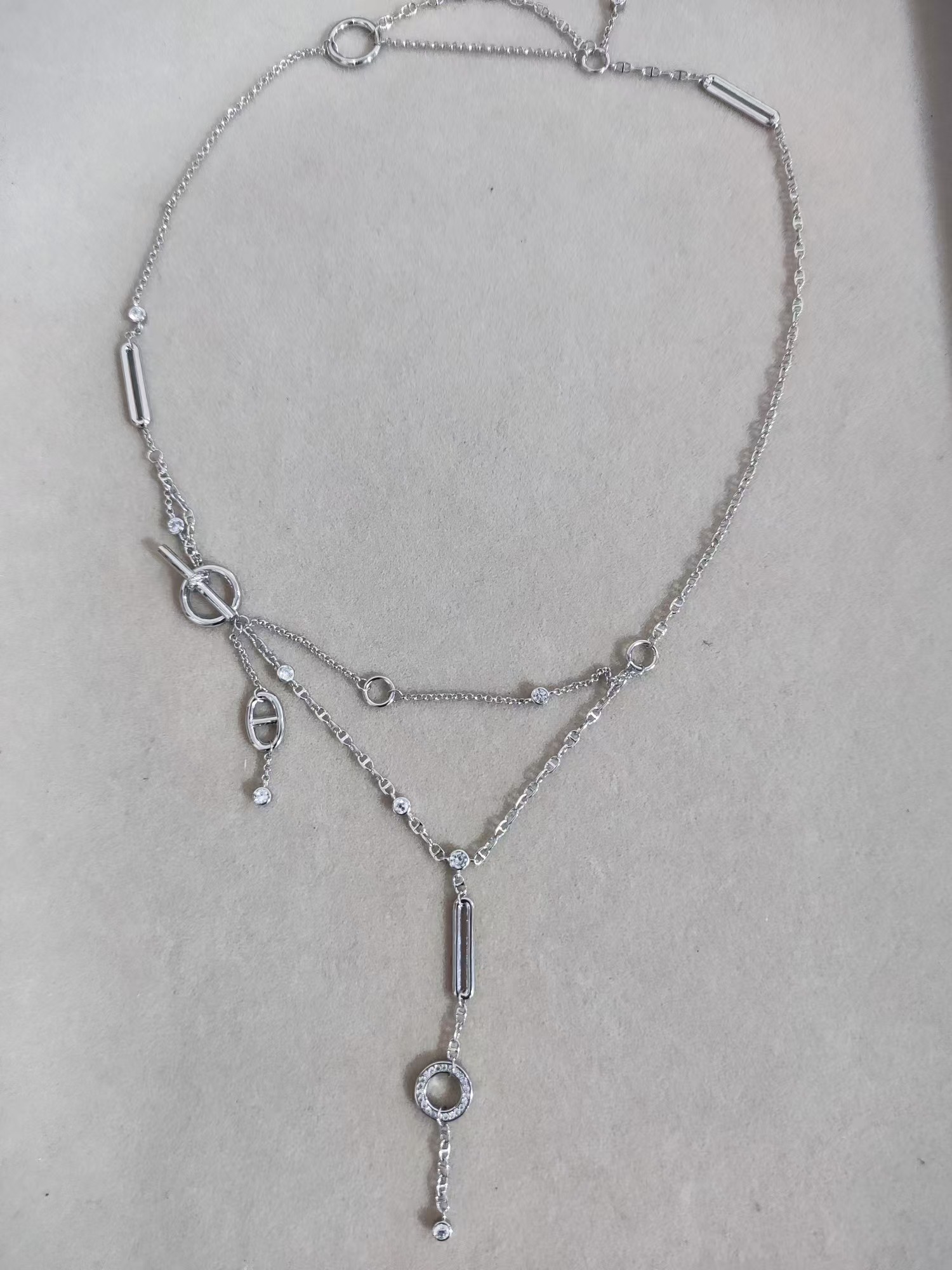 Hermes Drop Pendant Y Necklace - Original Replica Club