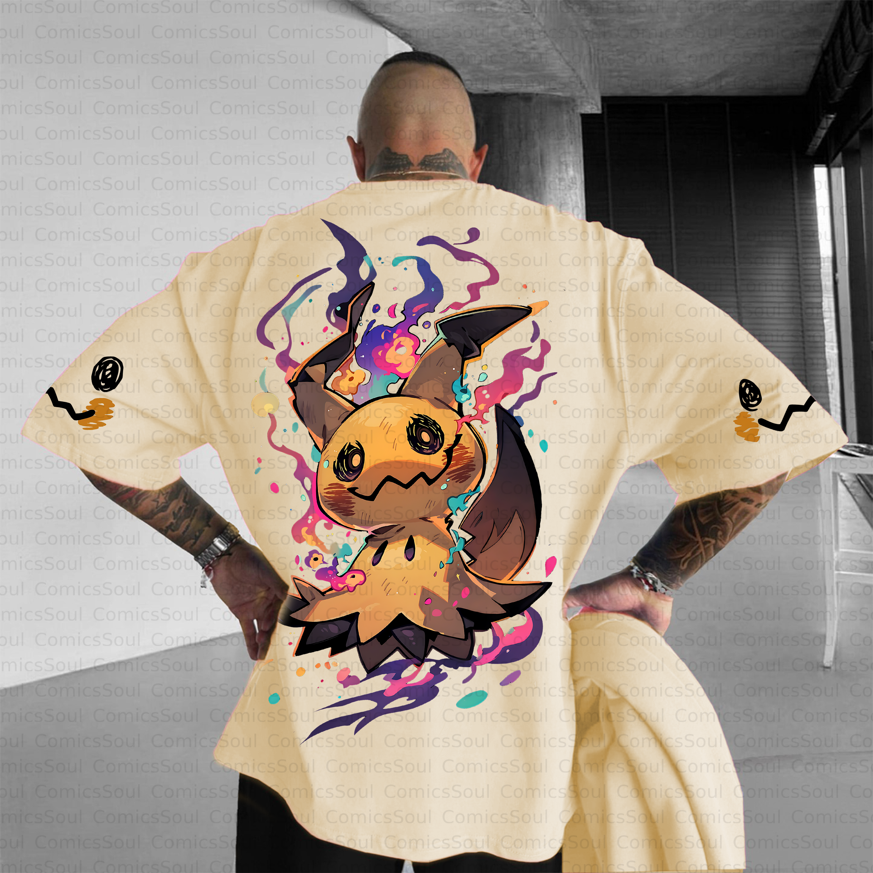 Unisex Anime Inspired Vintage T-Shirt