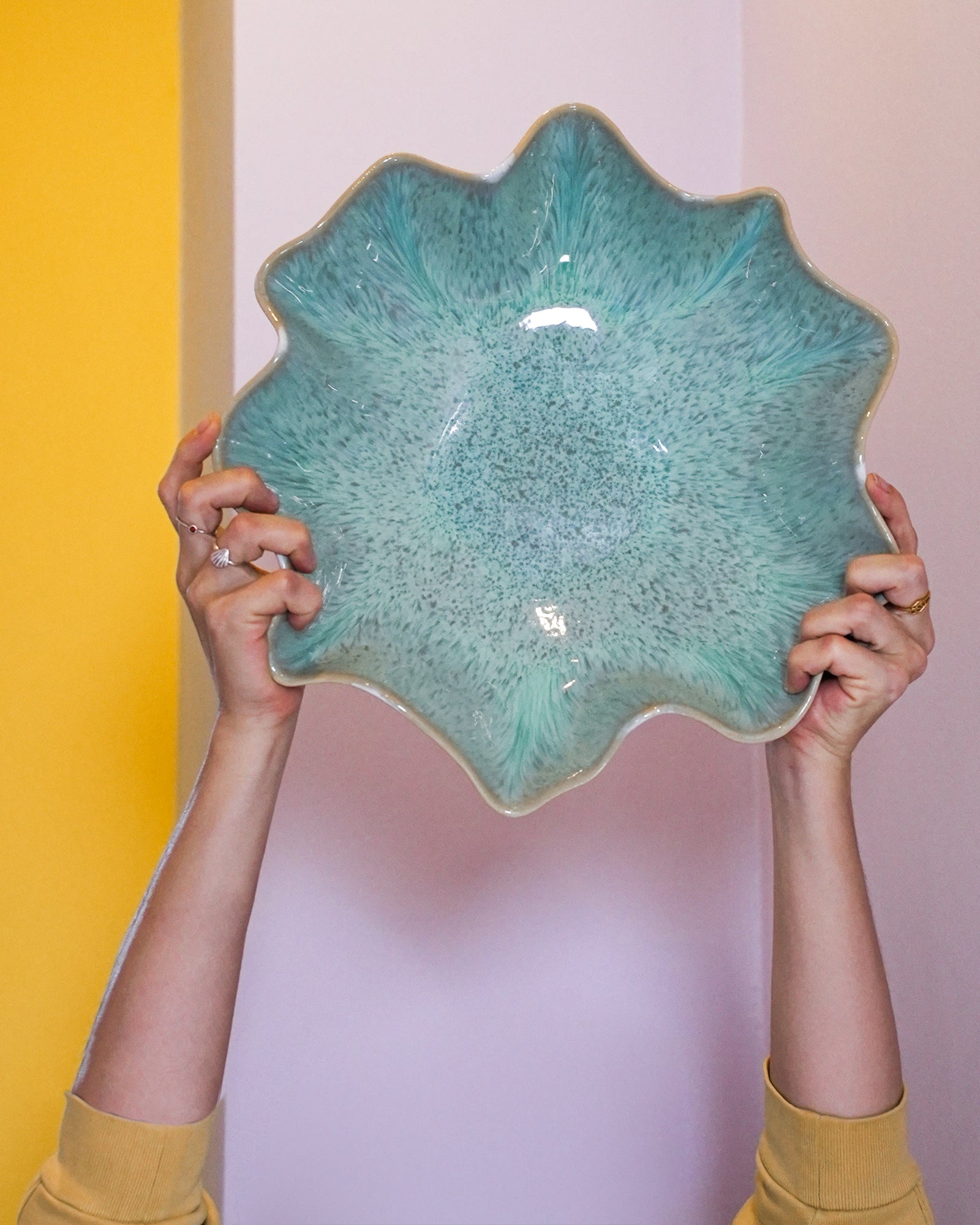 Areia Servierschale groß shell mint