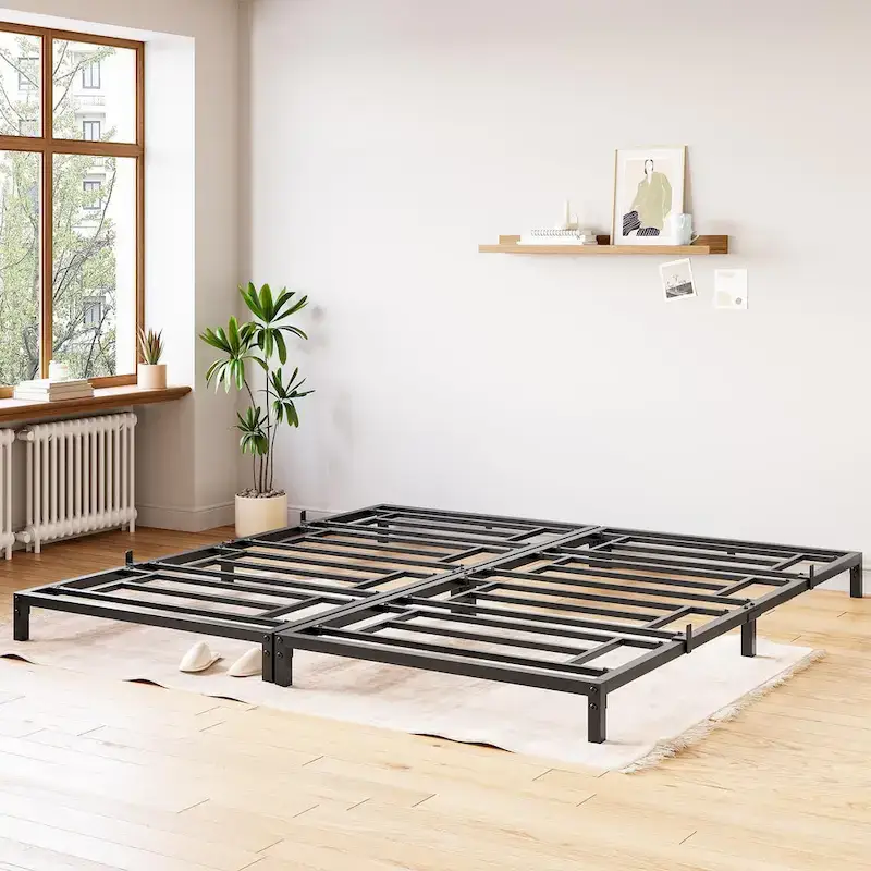 Sturdy Metal Platform Bed Frame - No Box Spring Required