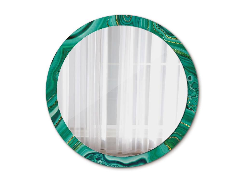 Espejo decorativo redondo - Agate Marble - 100 cm