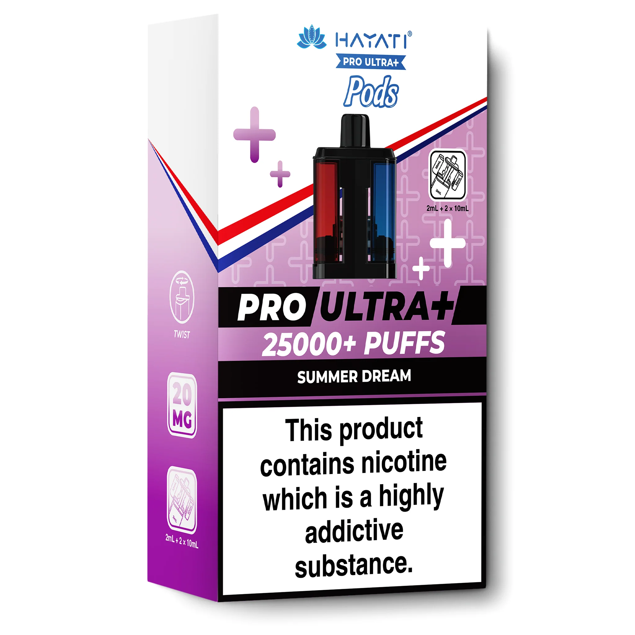 hayati pro refill Hayati Pro Ultra Plus 25000 Refill Packs |Vape UK main image 1