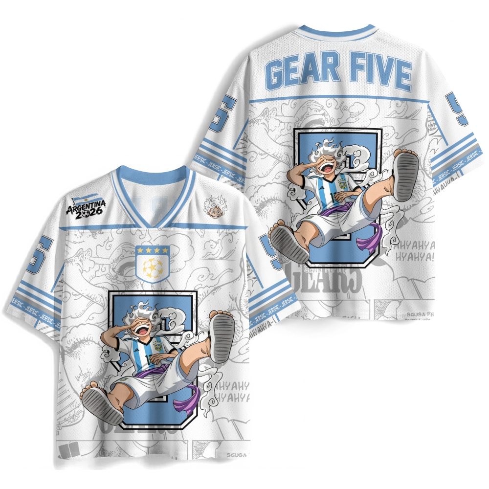 One Piece Anime Football Jersey