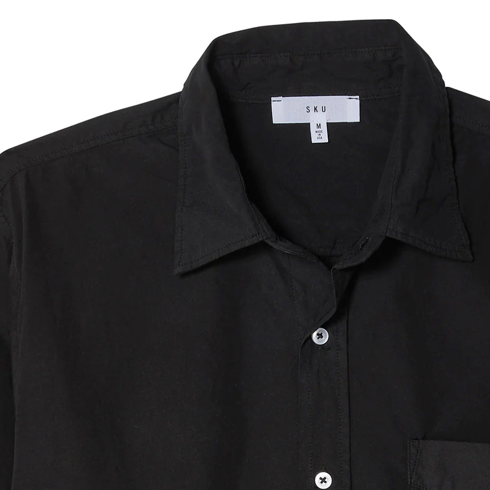 Save Khaki United - Chemise en Poplin - Noir