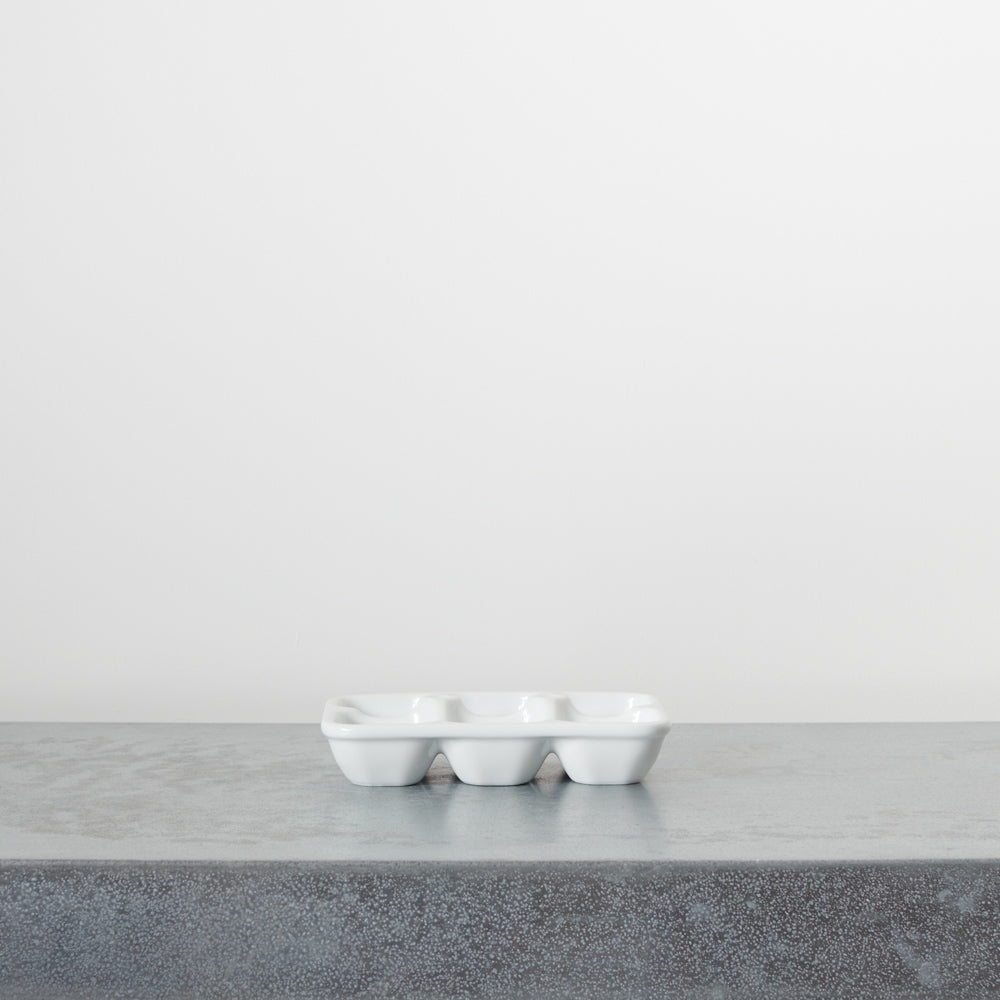 Porte oeuf X6 - Blanc