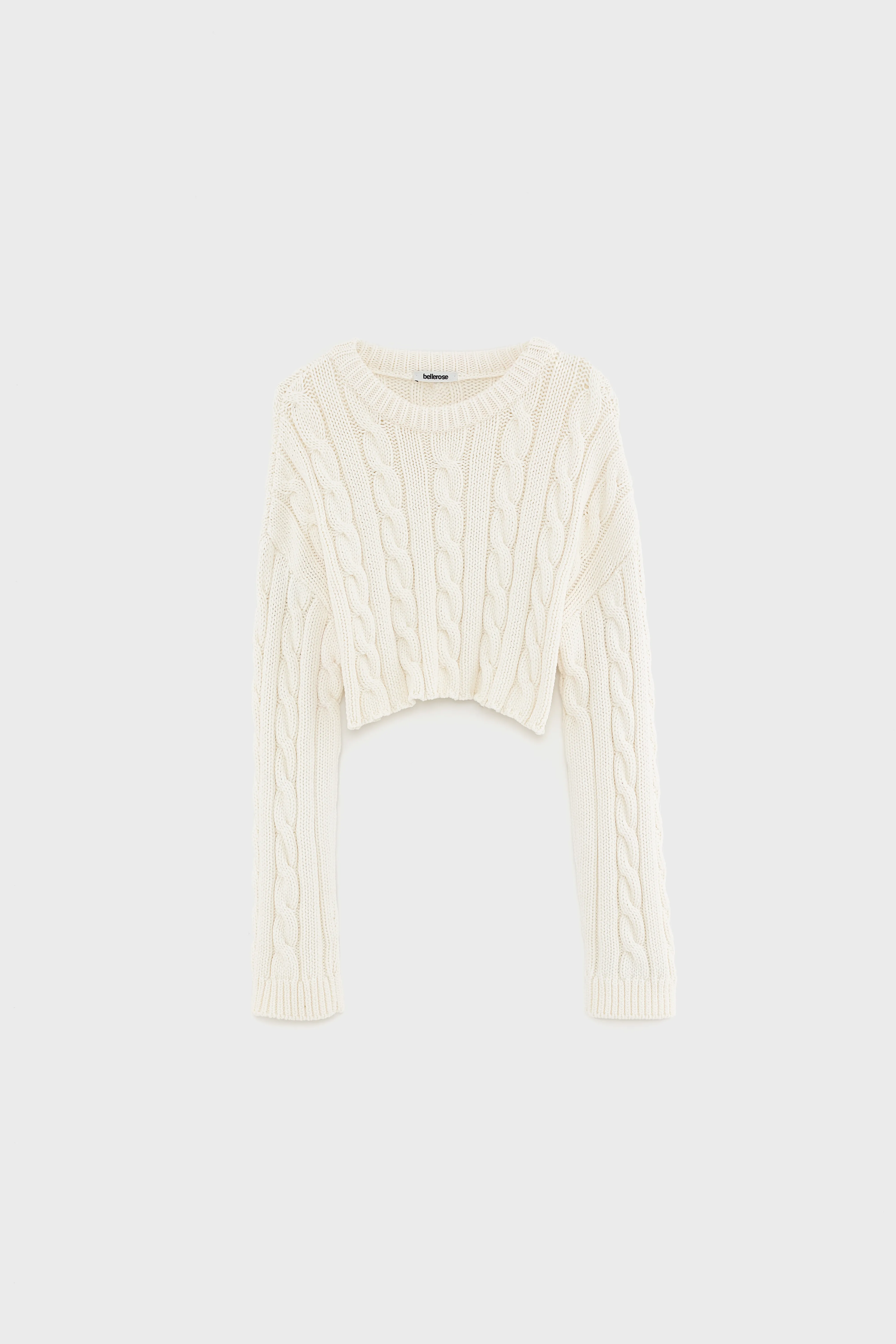 Bellerose Ler cable-knit sweater (261 / W / OFF WHITE)