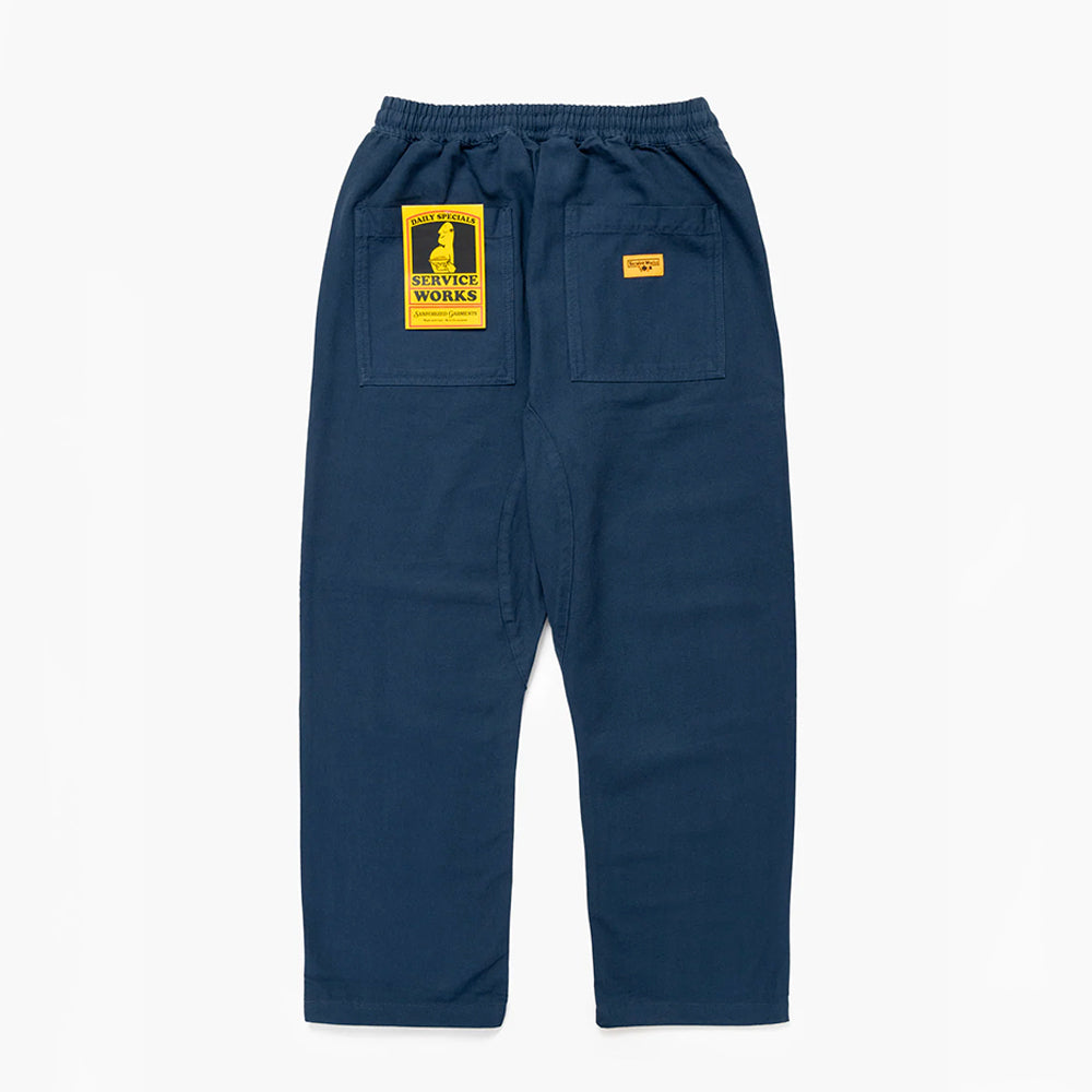 Service Works - Pantalon Chef Canvas - Marine