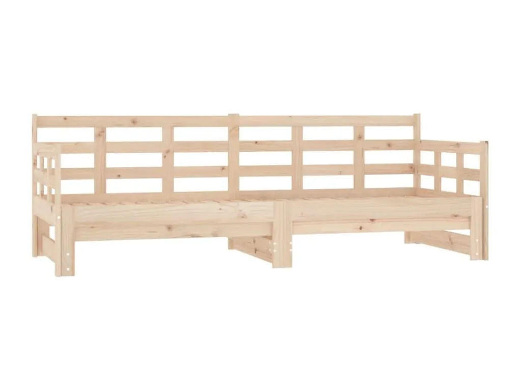 Sofá cama extraíble Habitarluz maciza de Habitarluz 2x(80x200) cm 82849ZHFW