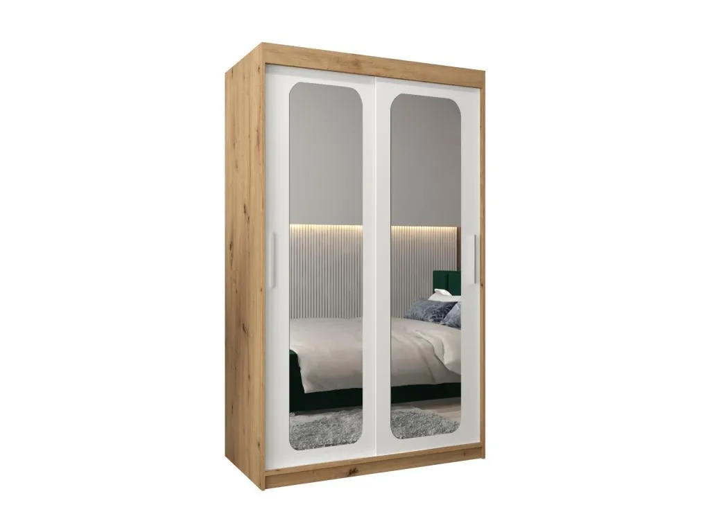 ARMARIO Homepleno T3 DE PUERTAS CORREDERAS 200/120/62 2 puertas (artisan/blanco) 84679ecpx