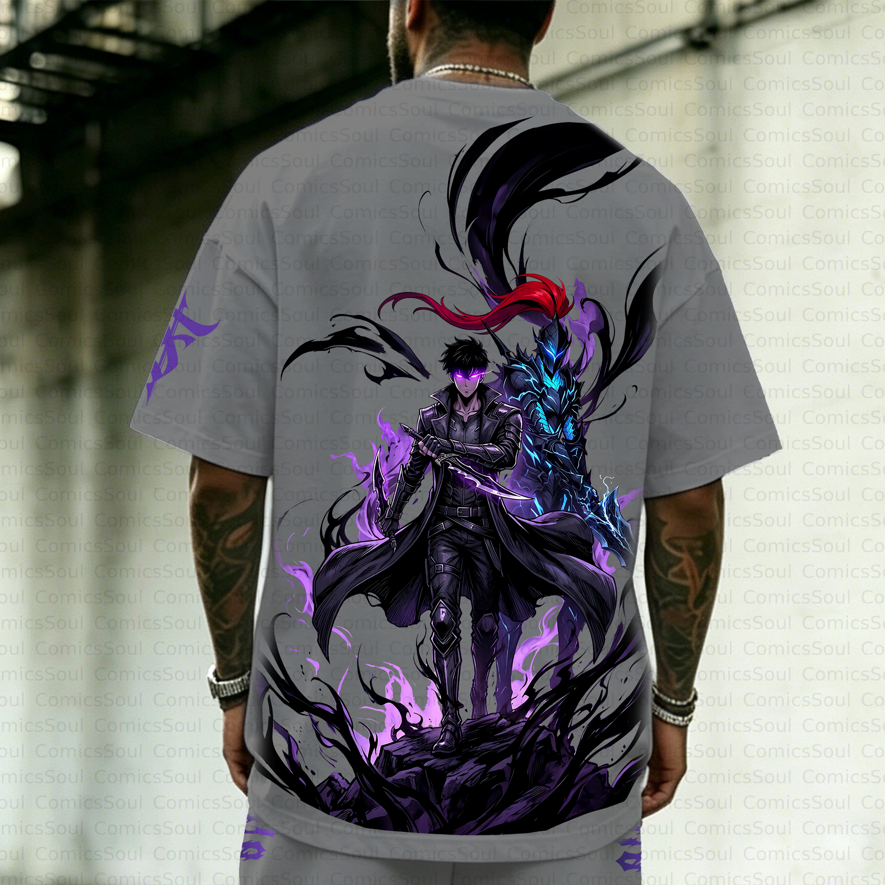 Unisex Anime Inspired Vintage T-Shirt