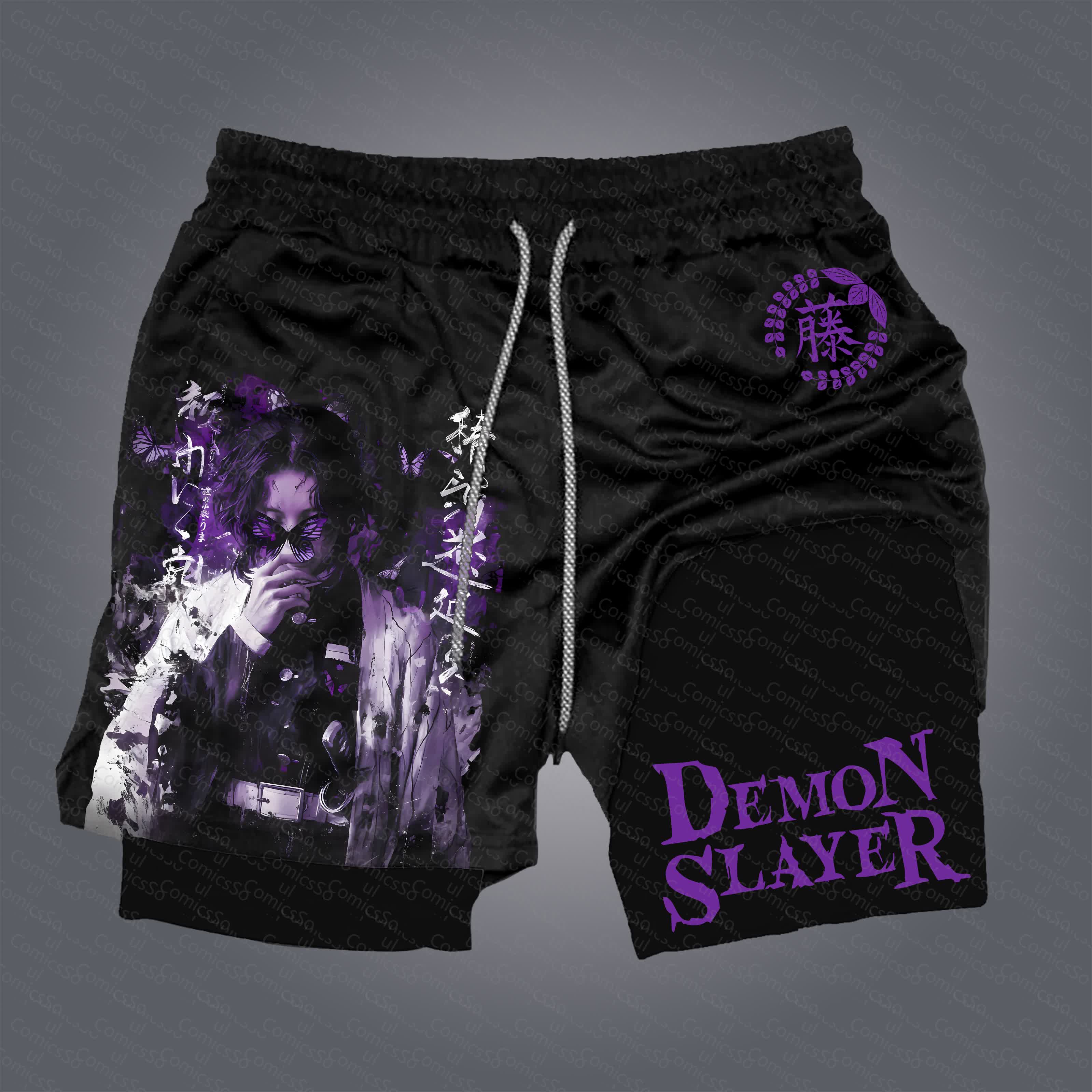 Unisex  “Comicssoul” Casual Anime Streetwear Shorts