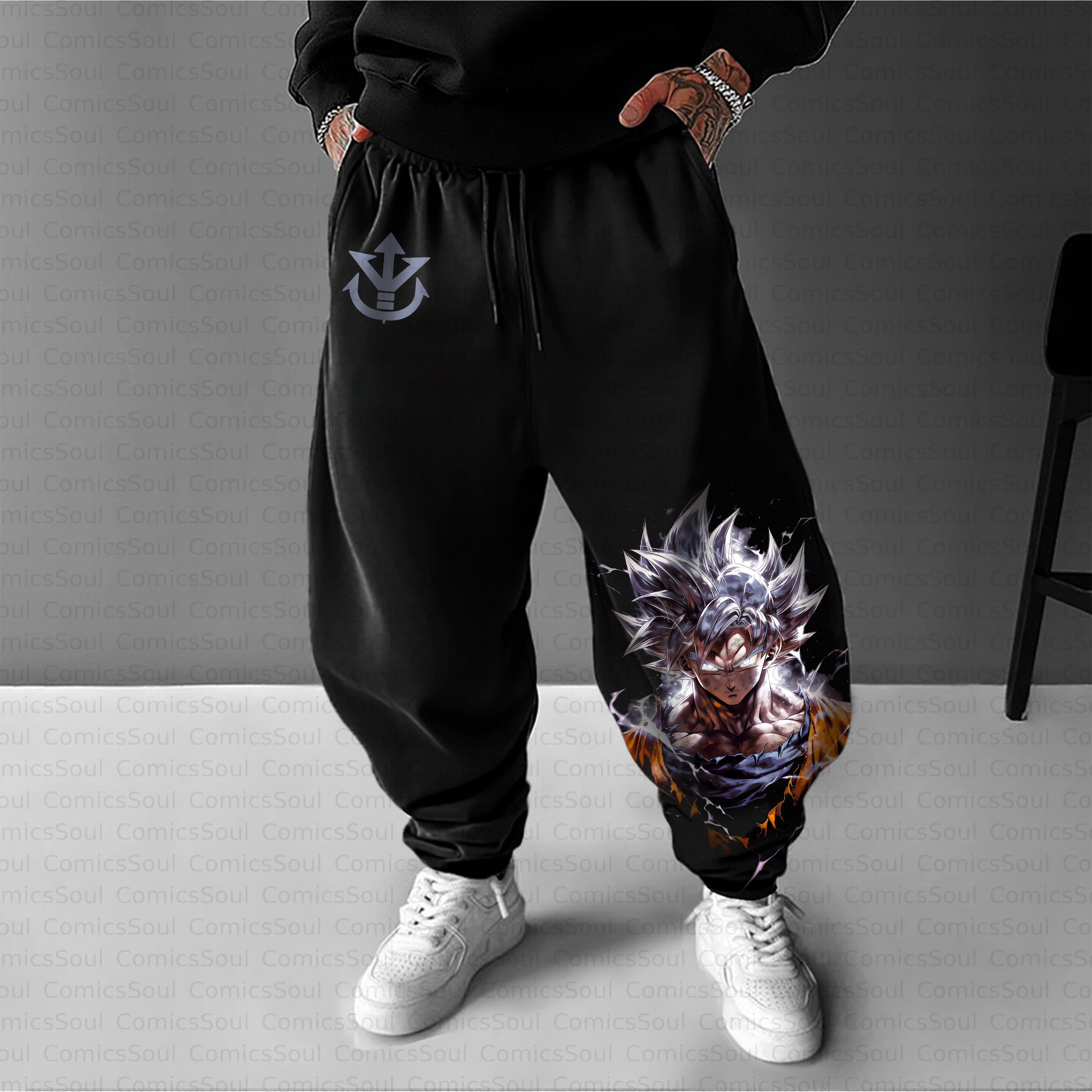 Unisex Casual Anime Streetwear Pant