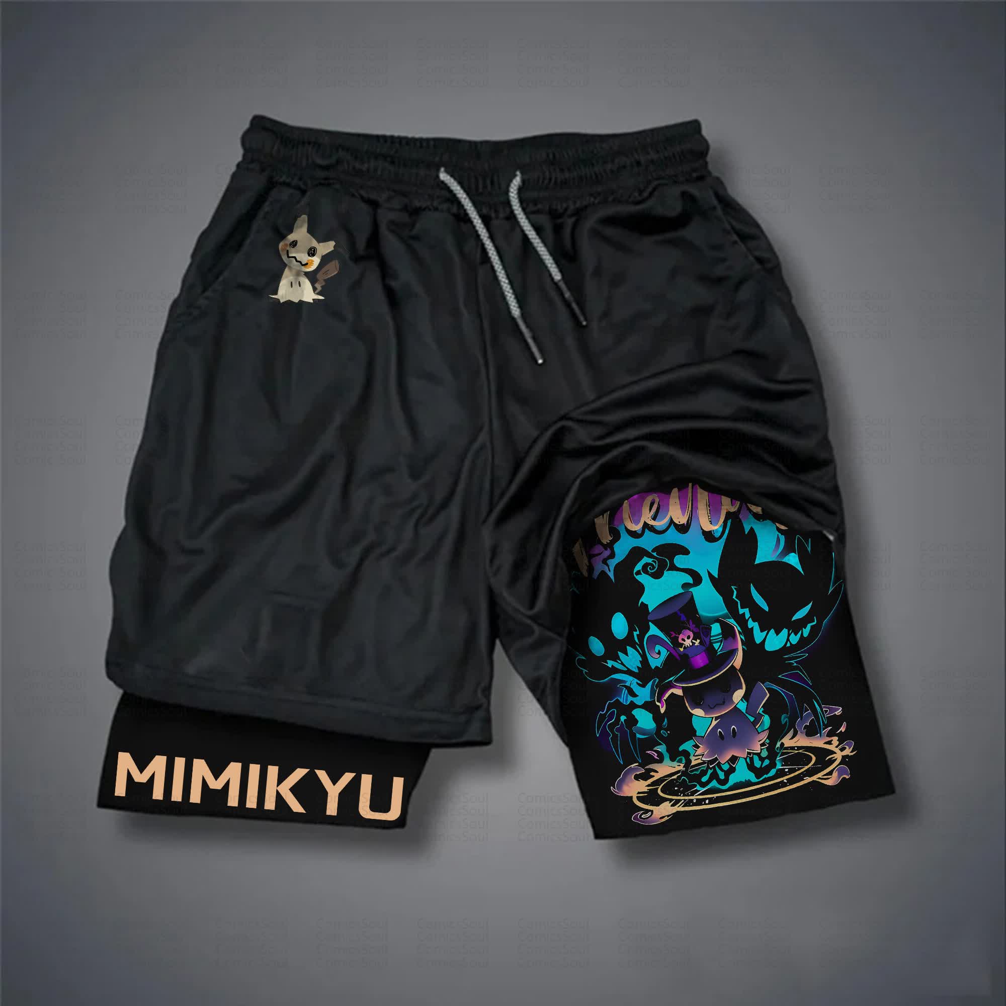 Unisex Casual Anime Streetwear Shorts 丨Comicssoul