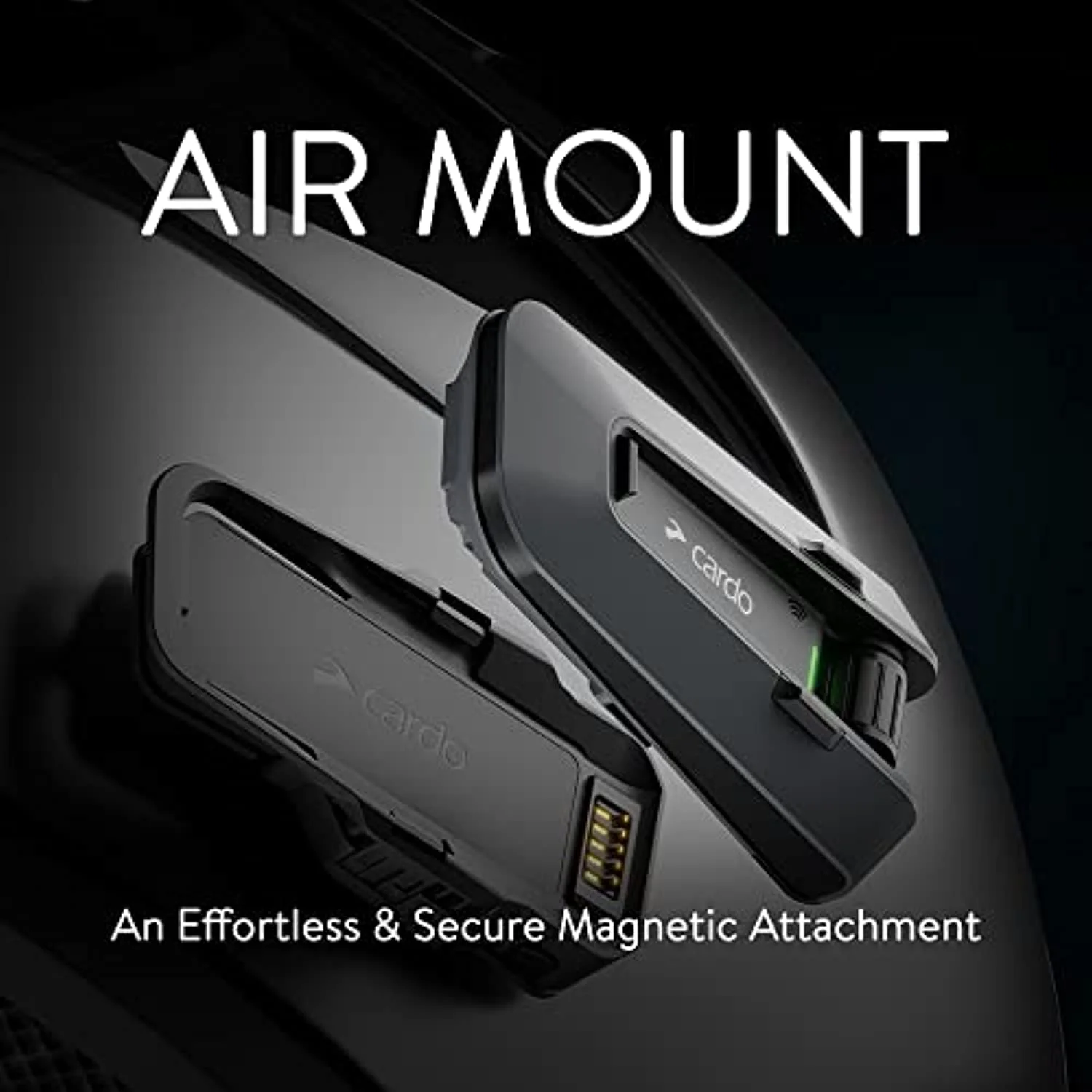 Cardo PACKTALK Edge Motorcycle Bluetooth Communication System Headset Intercom - Dual Pack - Image 2