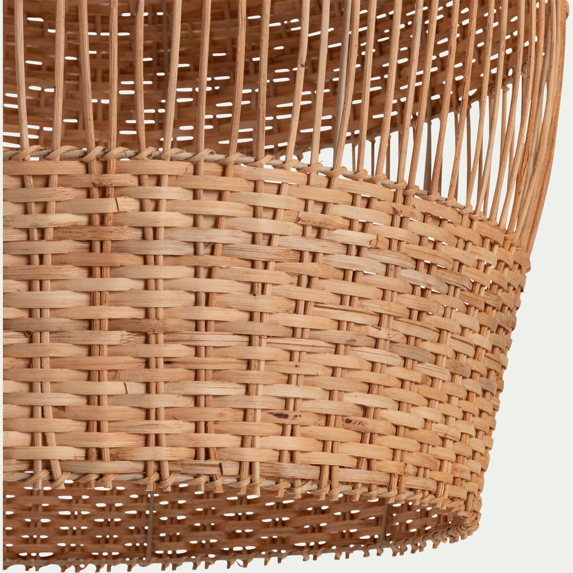 YUNA - Suspension non électrifiée en rotin D60cm - naturel