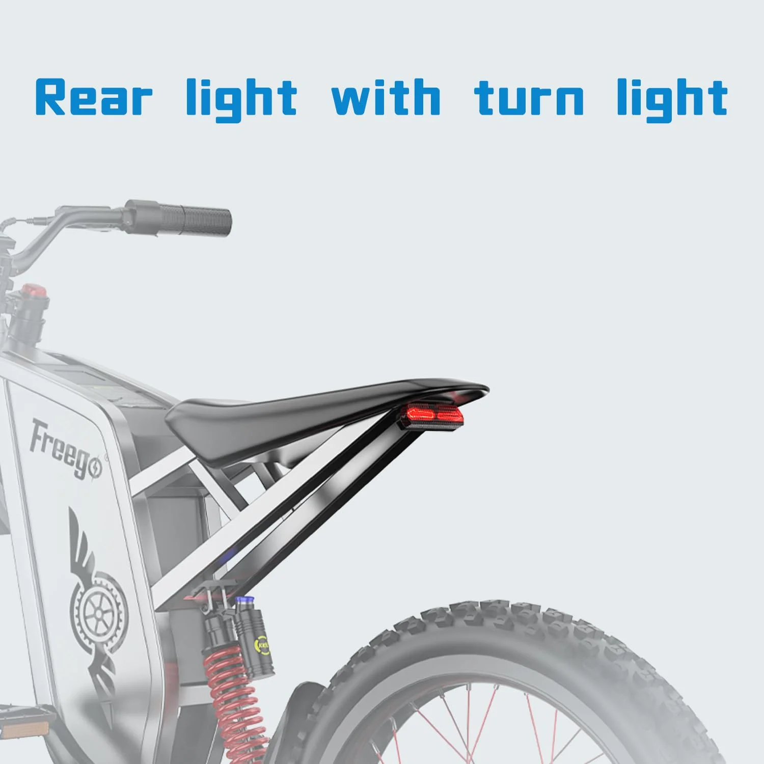 50MPH Electric Dirt Bicycle Freego X2 Pro,6000W(Peak)Motor Electric Motorcycle, Electric Bike for Adults, 60V30AH Battery, 19x2 Tire Full Suspension Hydraulic Brake Half Throttle UL2849 - Image 22