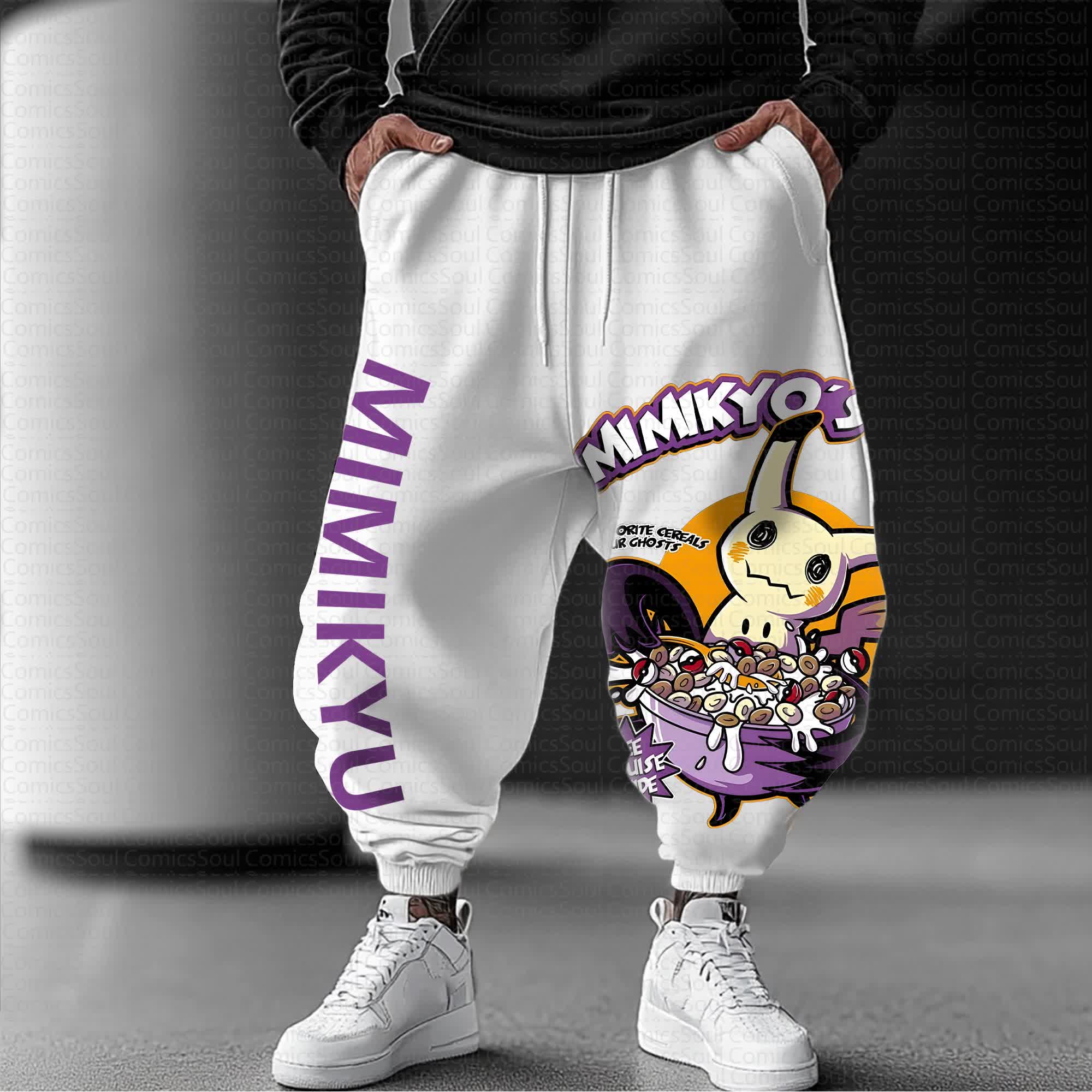 Unisex Anime Inspired Vintage Pants丨Comicssoul