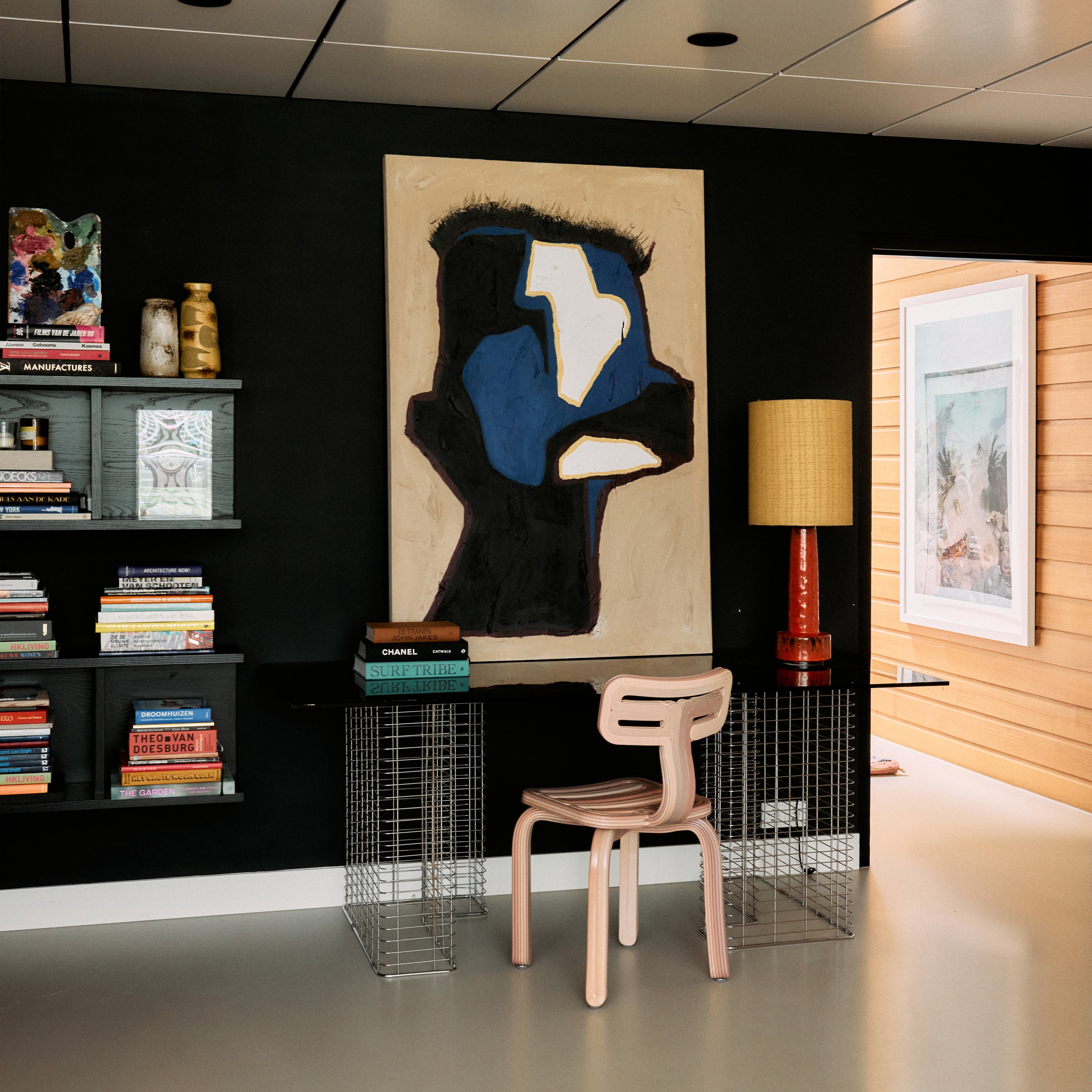 HKliving Mind Map Schilderij by Gabriella Fabien