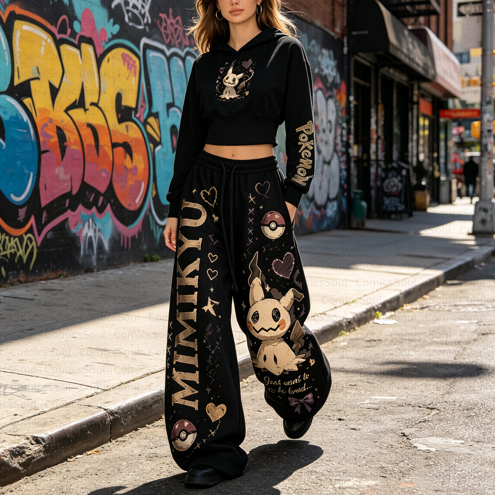 Pokémon Hoodie & Pants Two Piece Tracksuit Set 3051014 TeeThreads Sustain the Scene with Custom Apparel