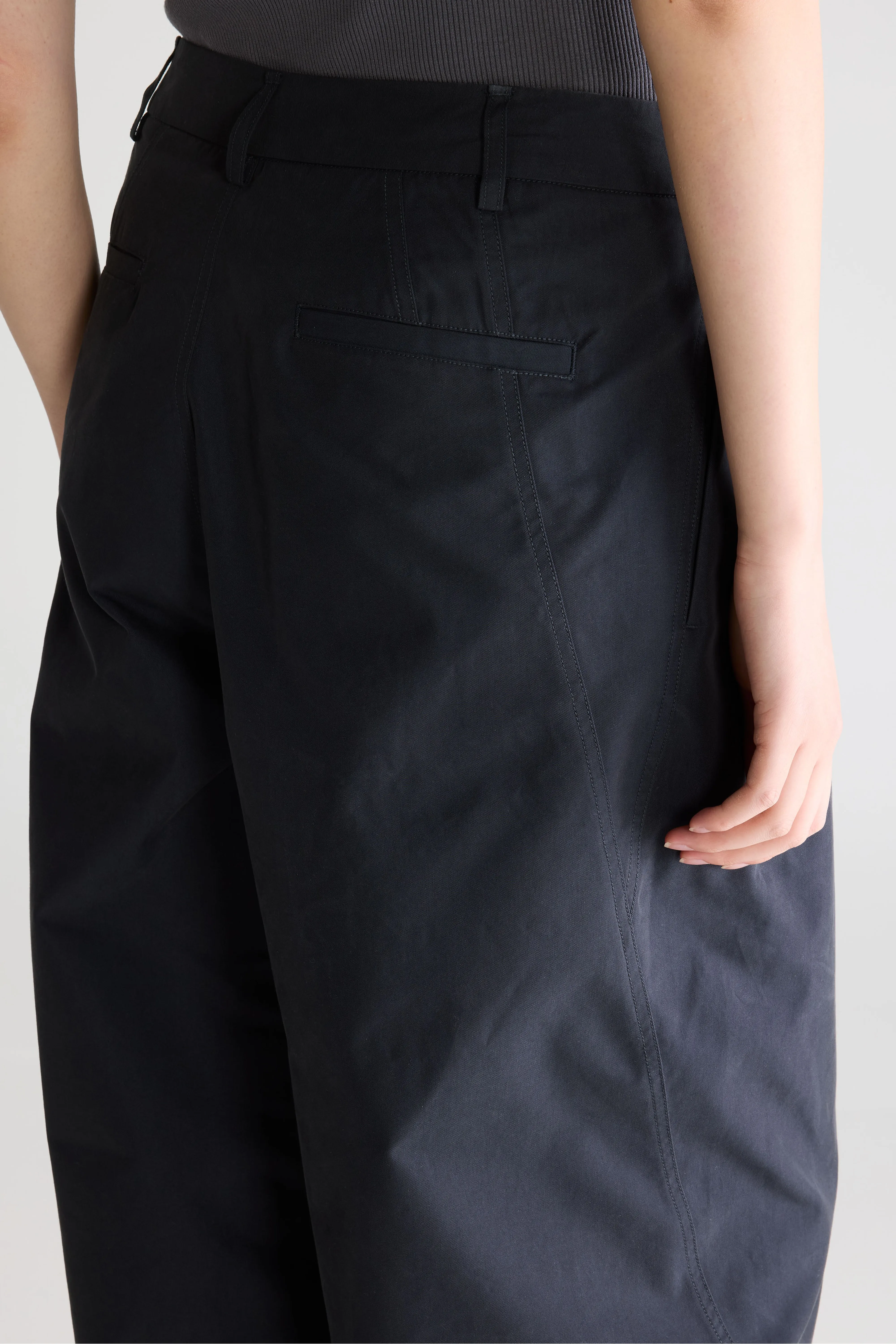 Bellerose Jimi tapered trousers (261 / W / NAVY)