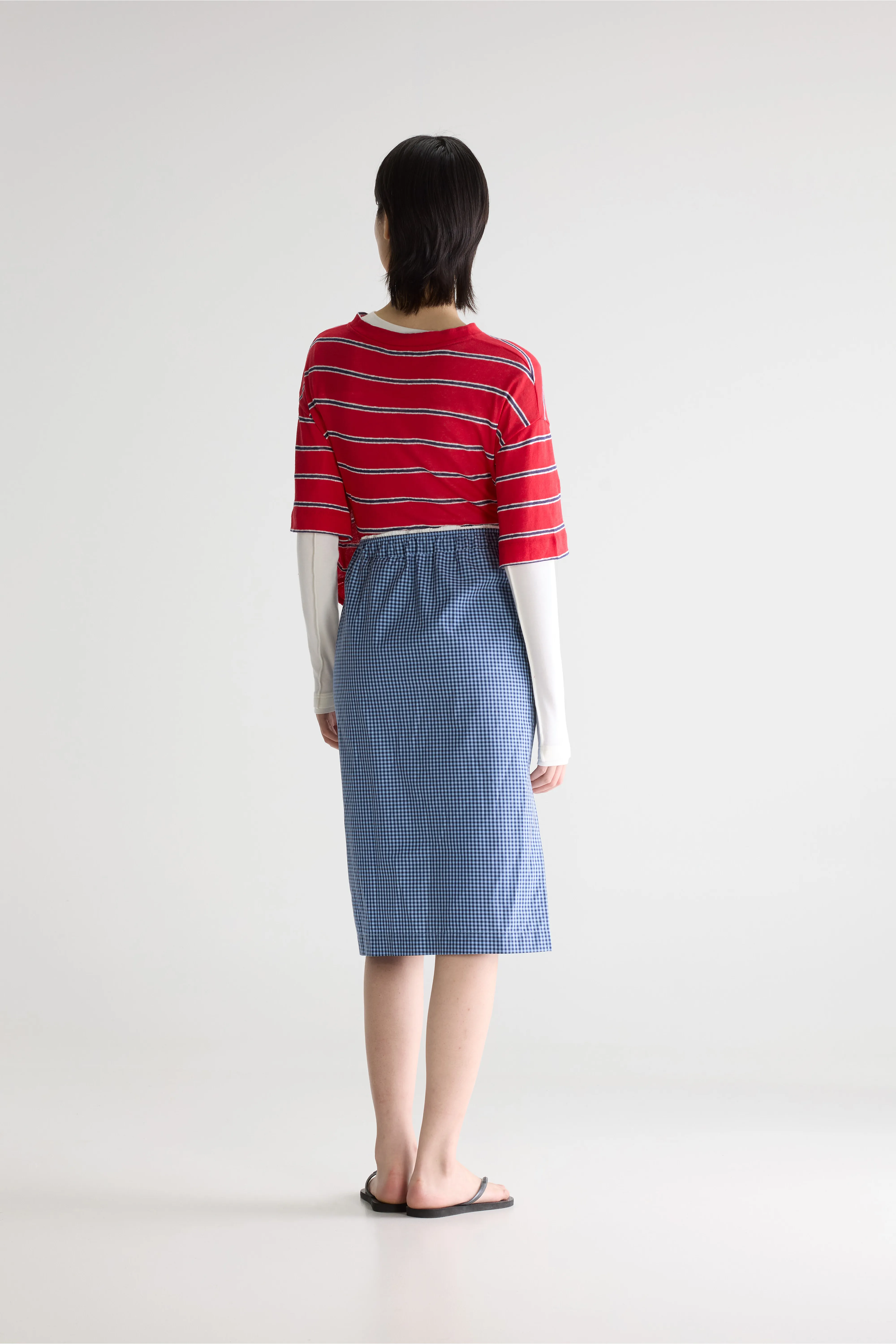 Bellerose Sarina midi skirt (261 / W / CHECK A)