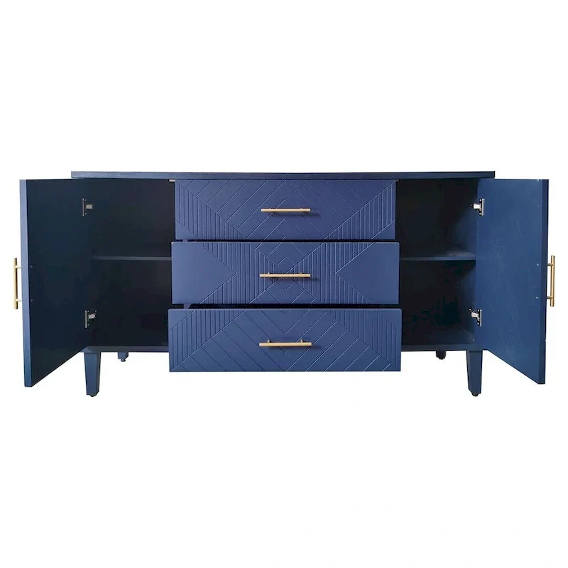 55 Elegant and Practical Carved Buffet/Sideboard Cabinet