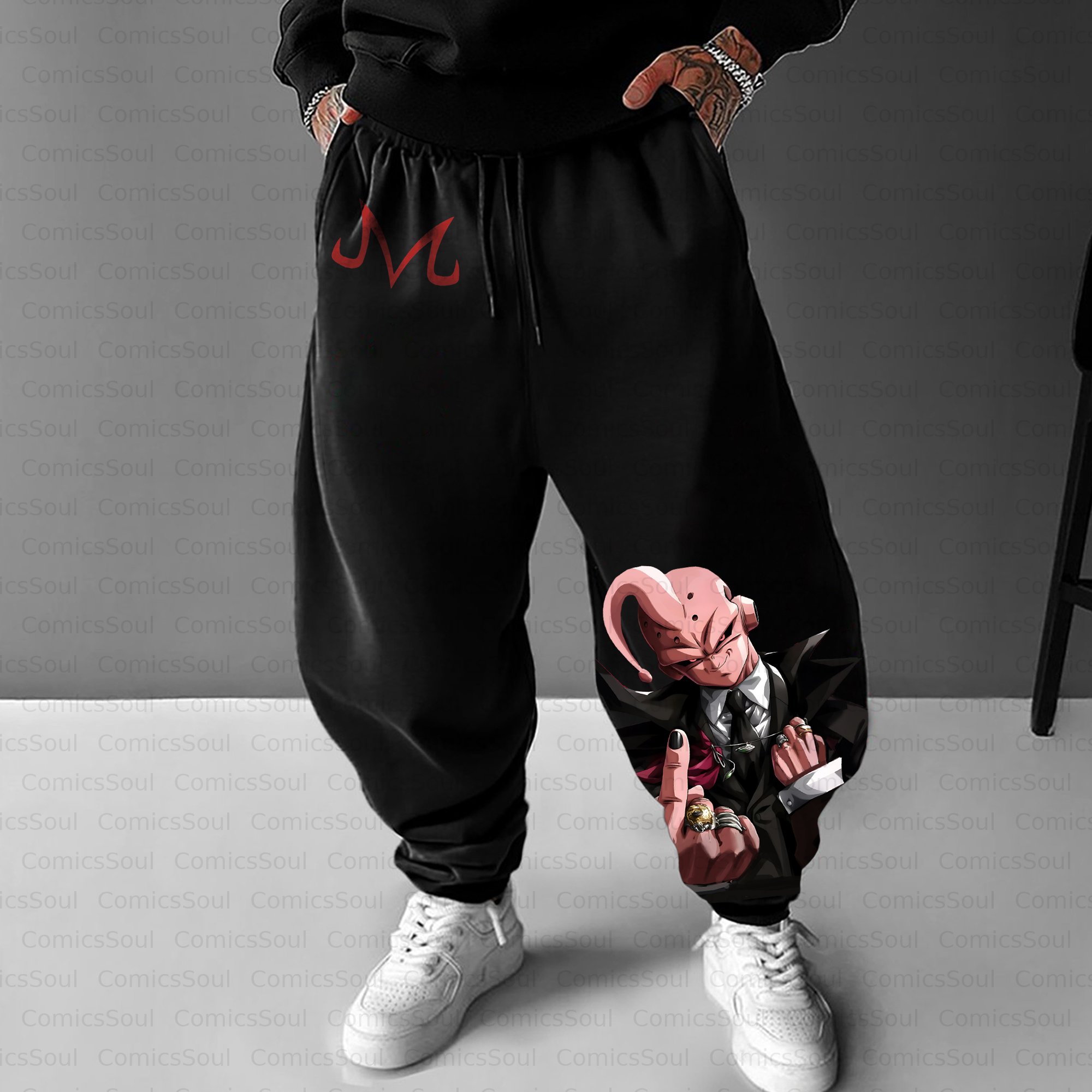 Unisex Casual Anime Streetwear Pant
