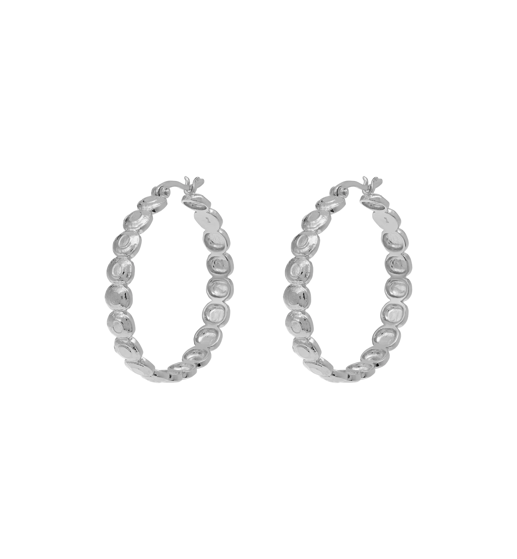 Large Relic Hoop Earrings