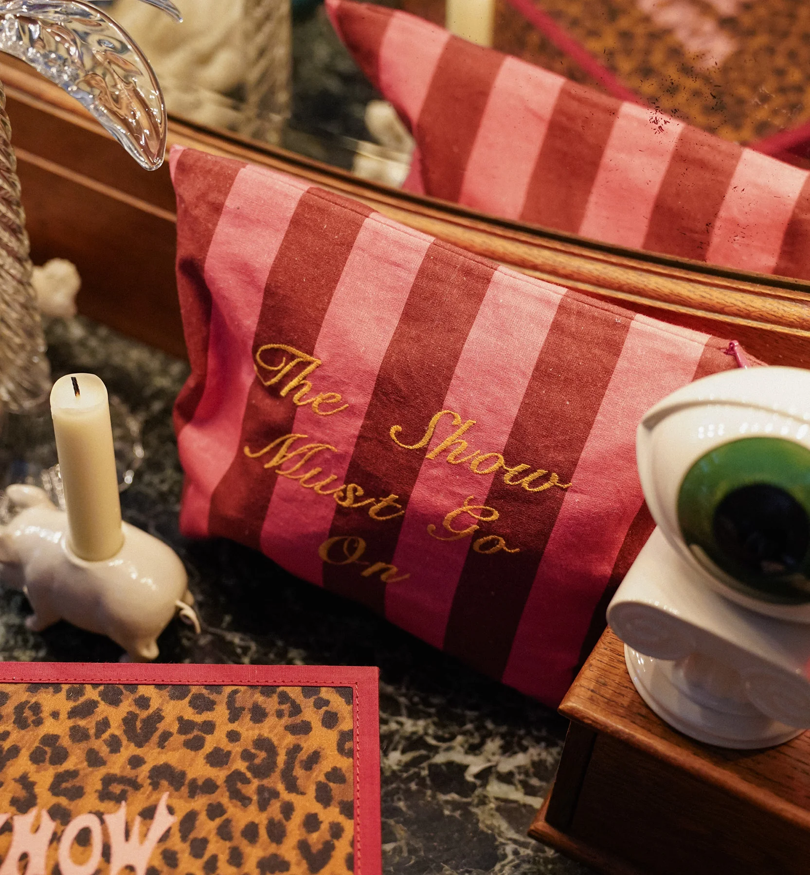 The Show Must Go On Make-up Bag