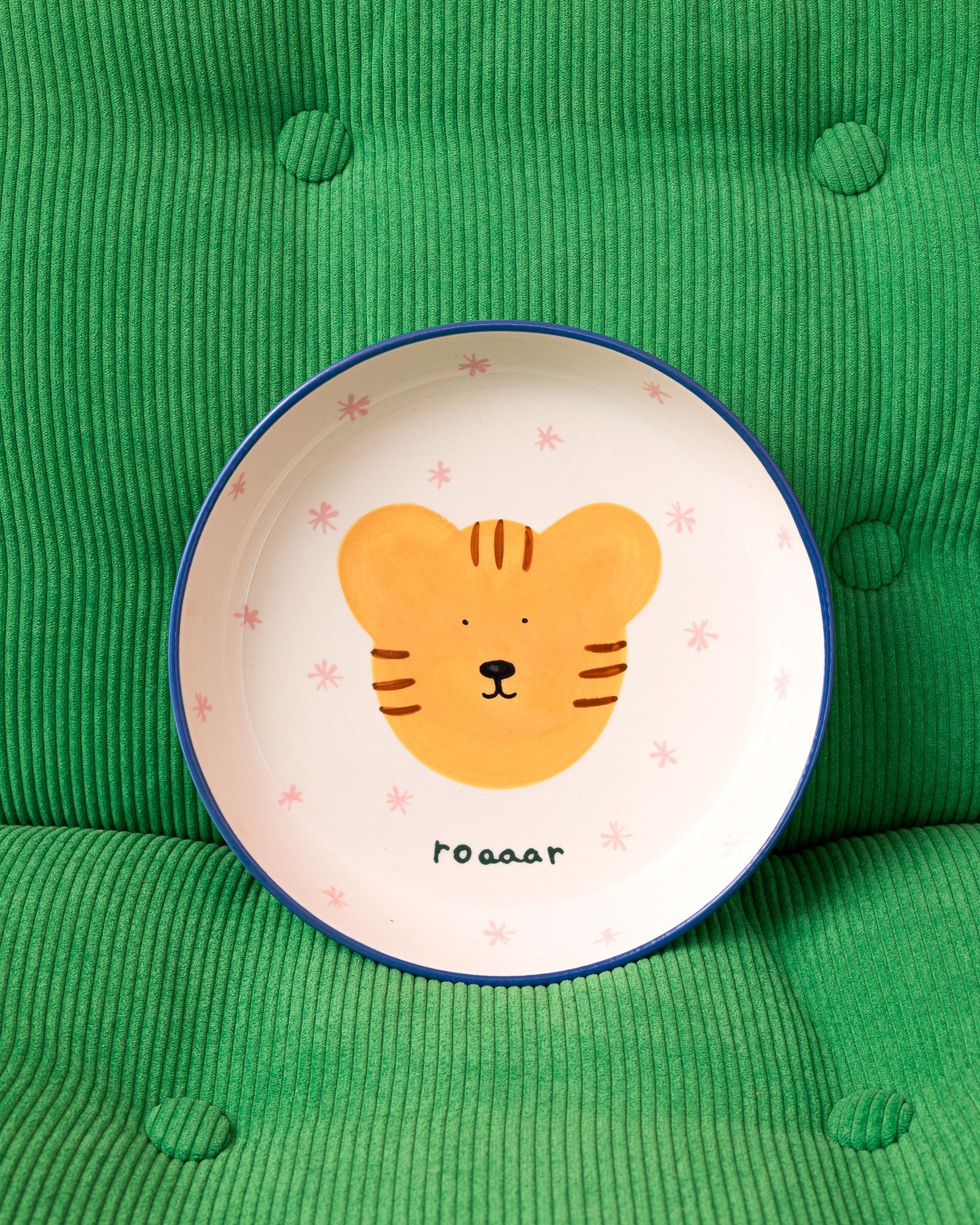 Miio Miini Pastateller modern Roar weiß blau