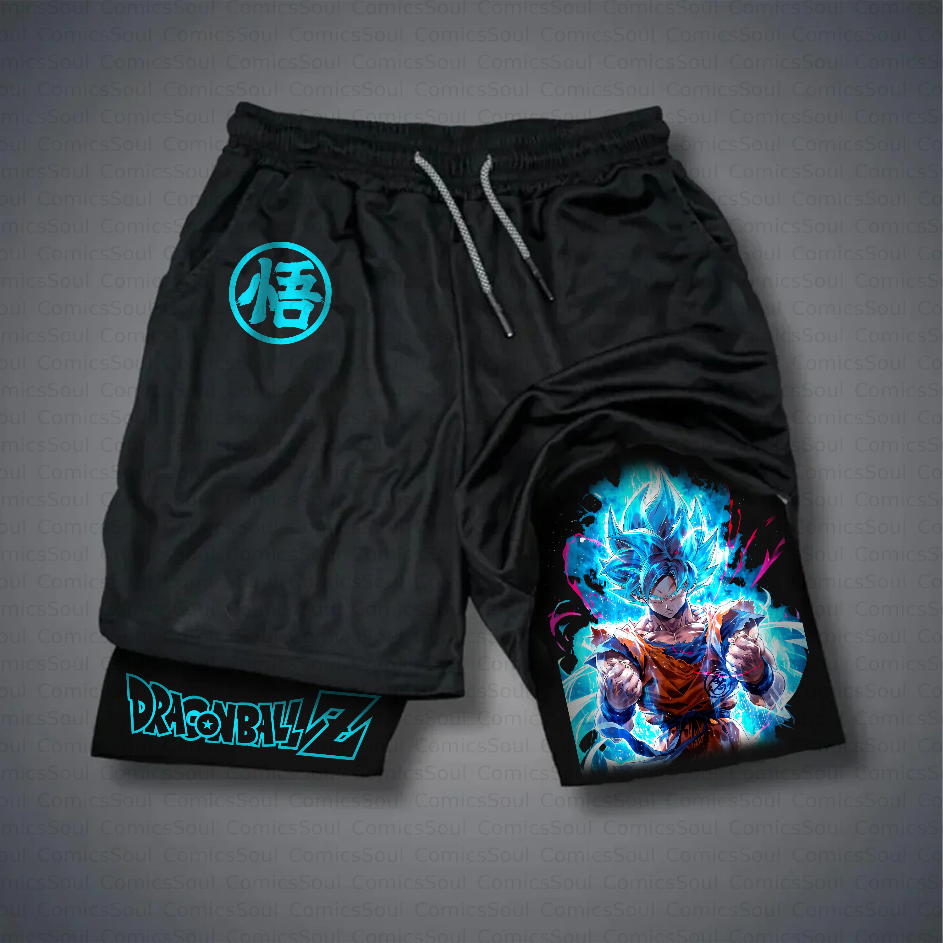 Unisex Casual Anime Style Shorts