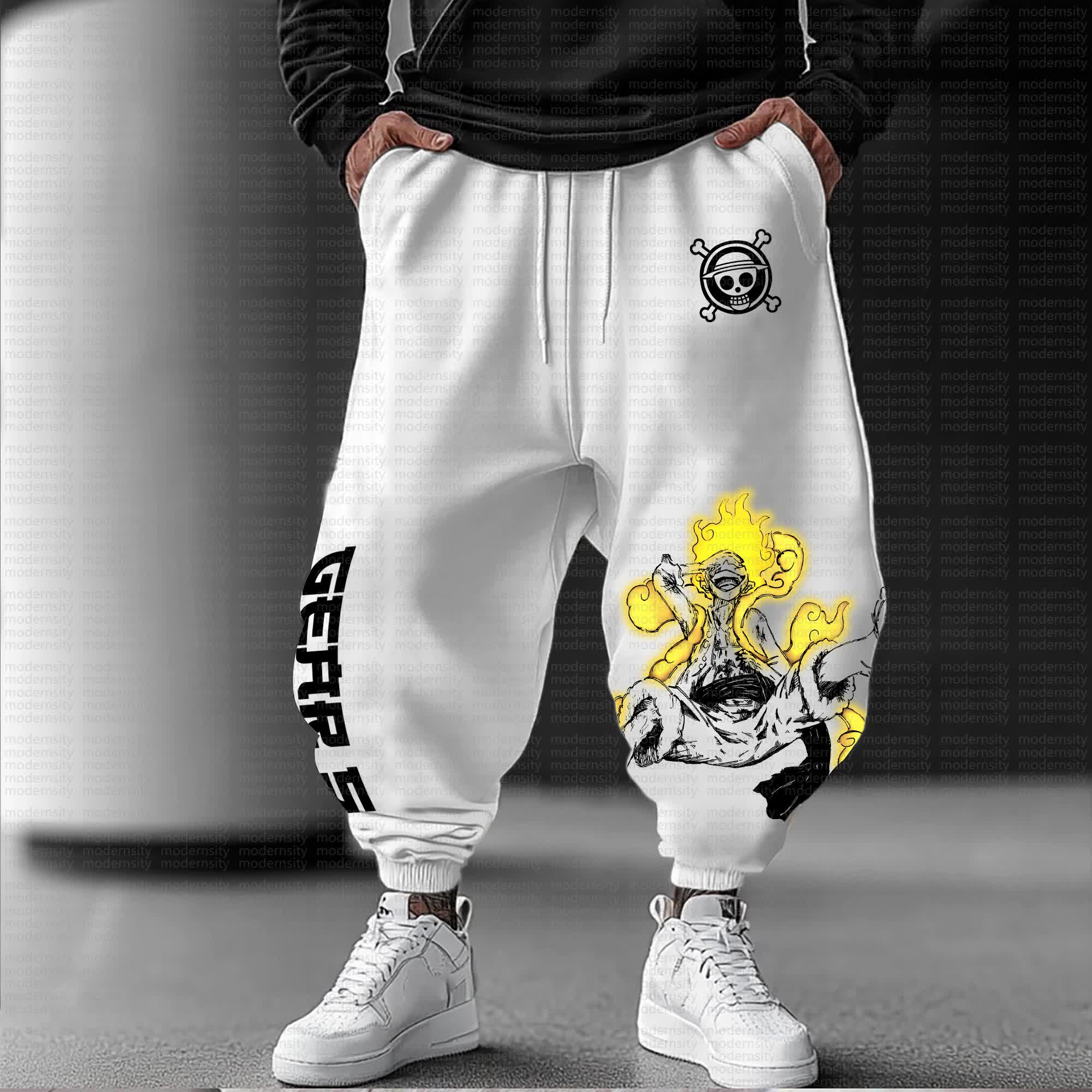 Unisex Anime Printed  Pants丨 Comicssoul
