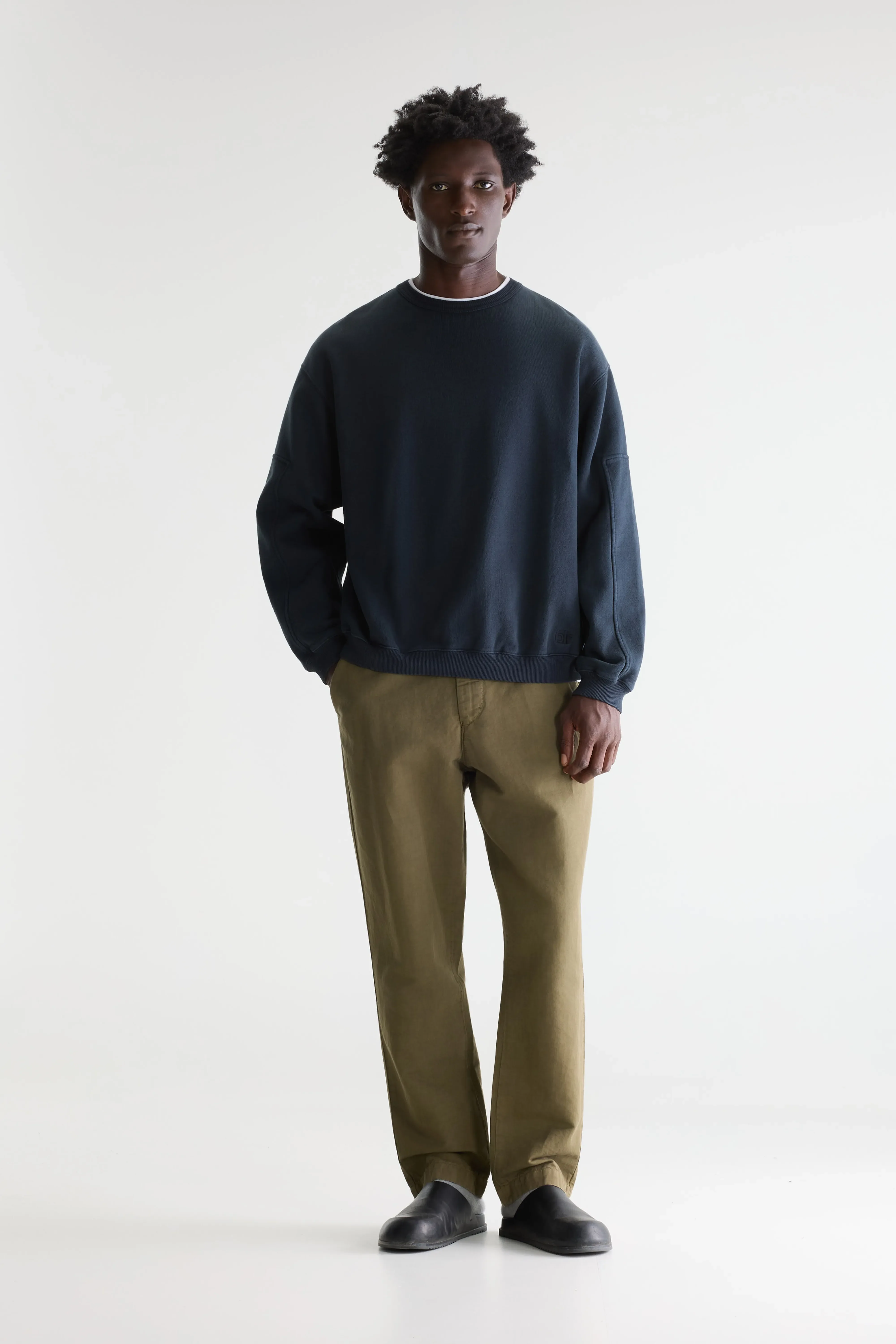 Bellerose Fapien crewneck sweatshirt (261 / M / DARK NAVY)
