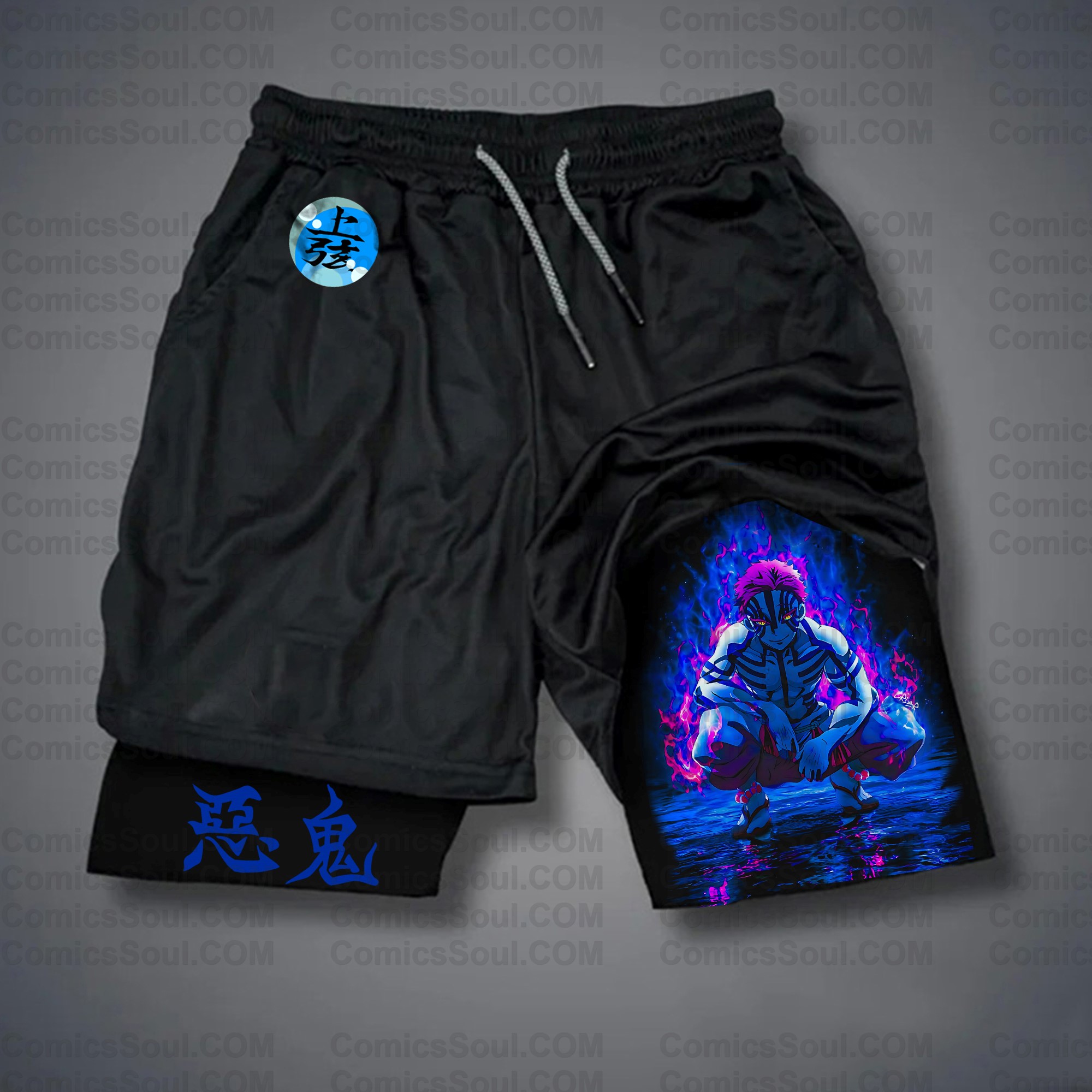 Unisex Casual Anime Streetwear Shorts| KNY