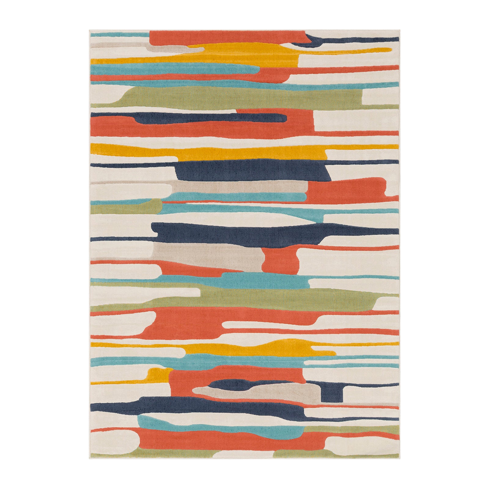 Blokker Pincel Vloerkleed 80 x 150 cm - Terra