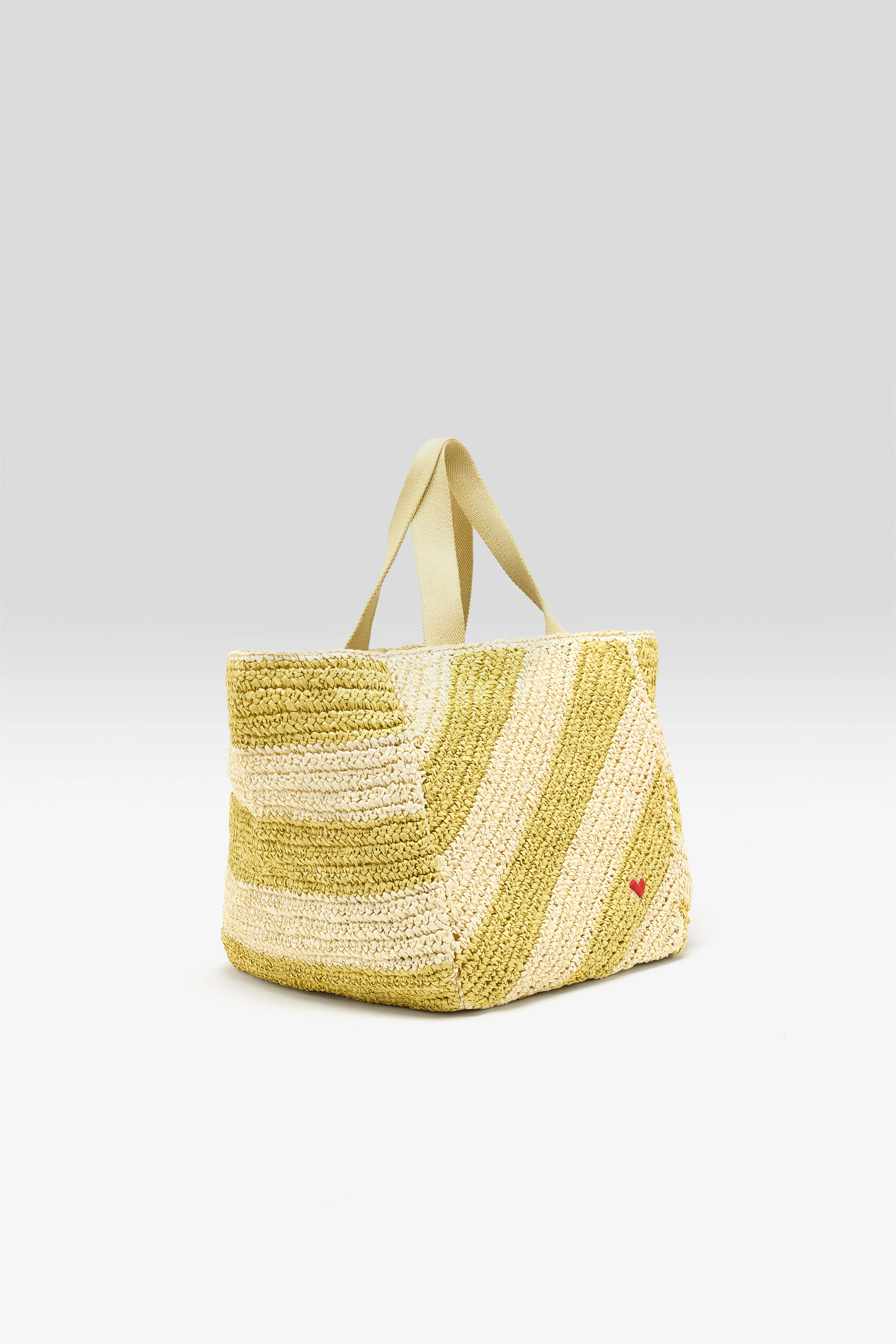 Bellerose Ibias large handbag (261 / W / STRIPE A)