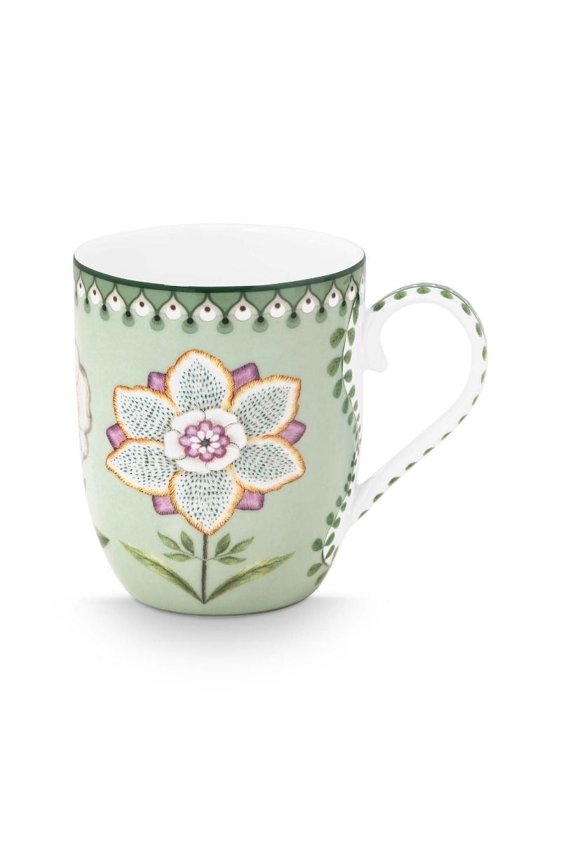 Mug Small Lily&Lotus Light Green