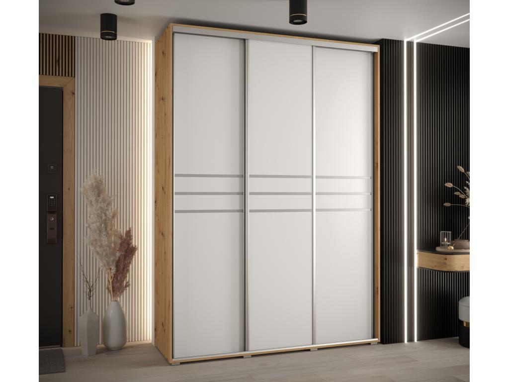 ARMARIO CON PUERTAS BATIENTES 235 - 2/180/60 3 puertas