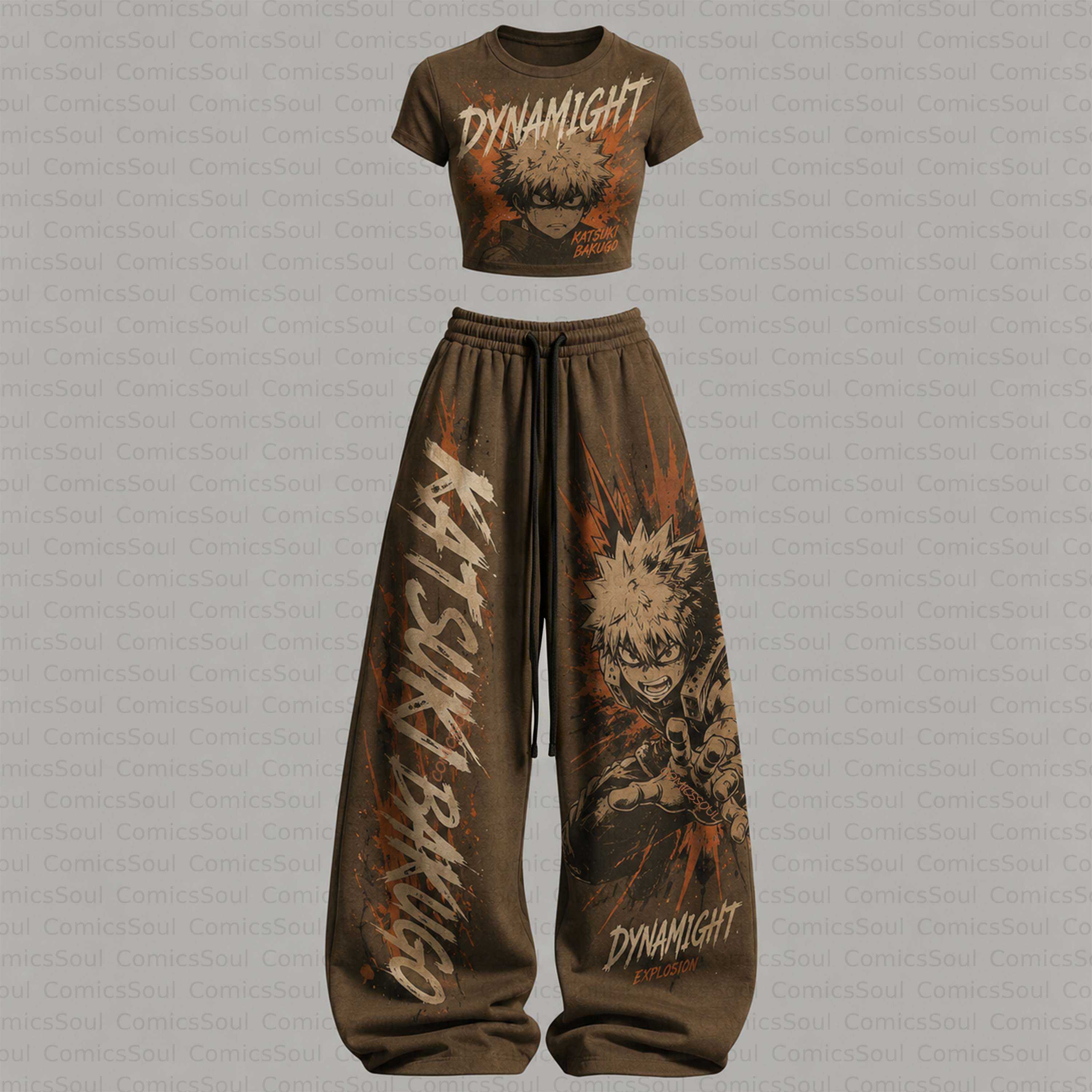 My Hero Academia T-Shirt & Elasticated Trousers Two-Piece Set