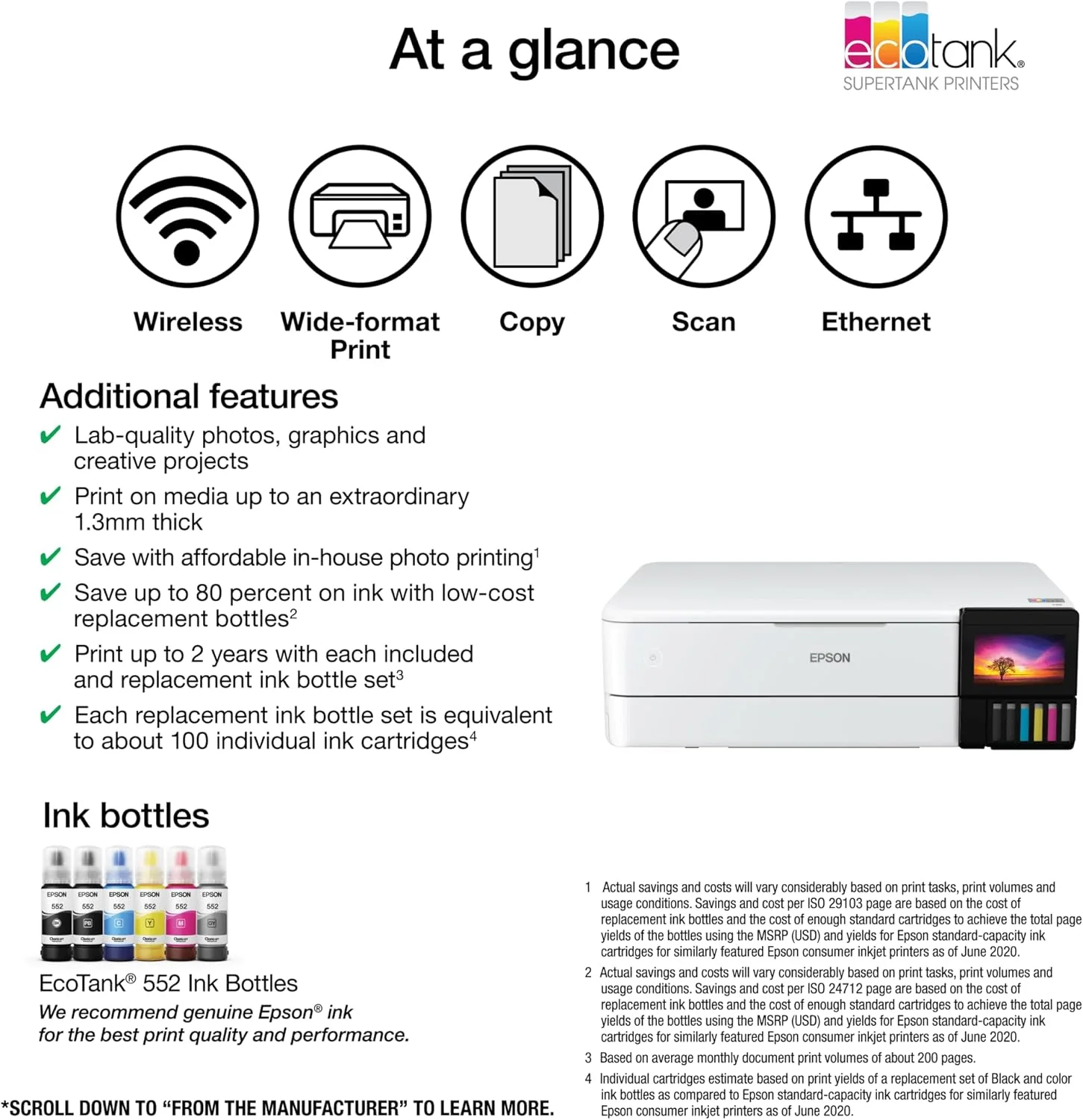 Wireless Wide-Format All-In-One Printer