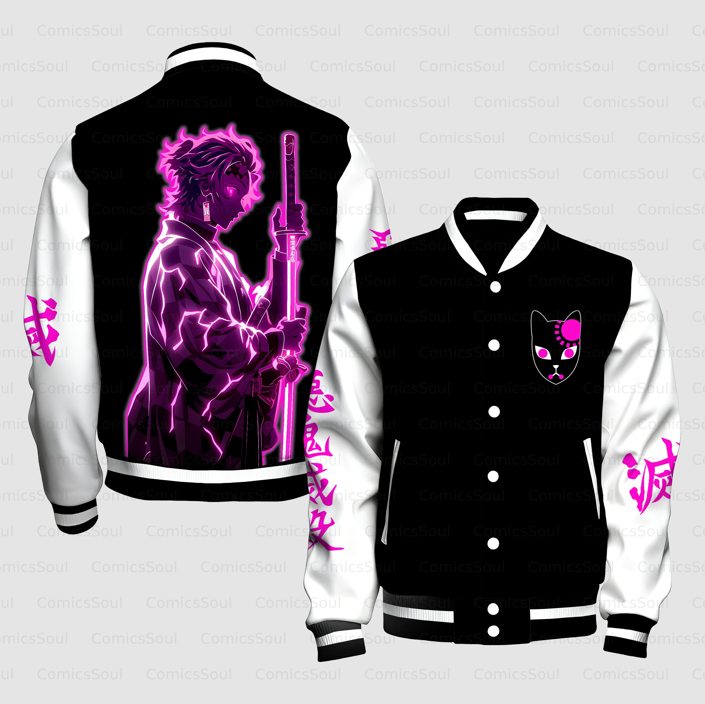 Unisex Vintage Anime Graphic Jacket| KNY