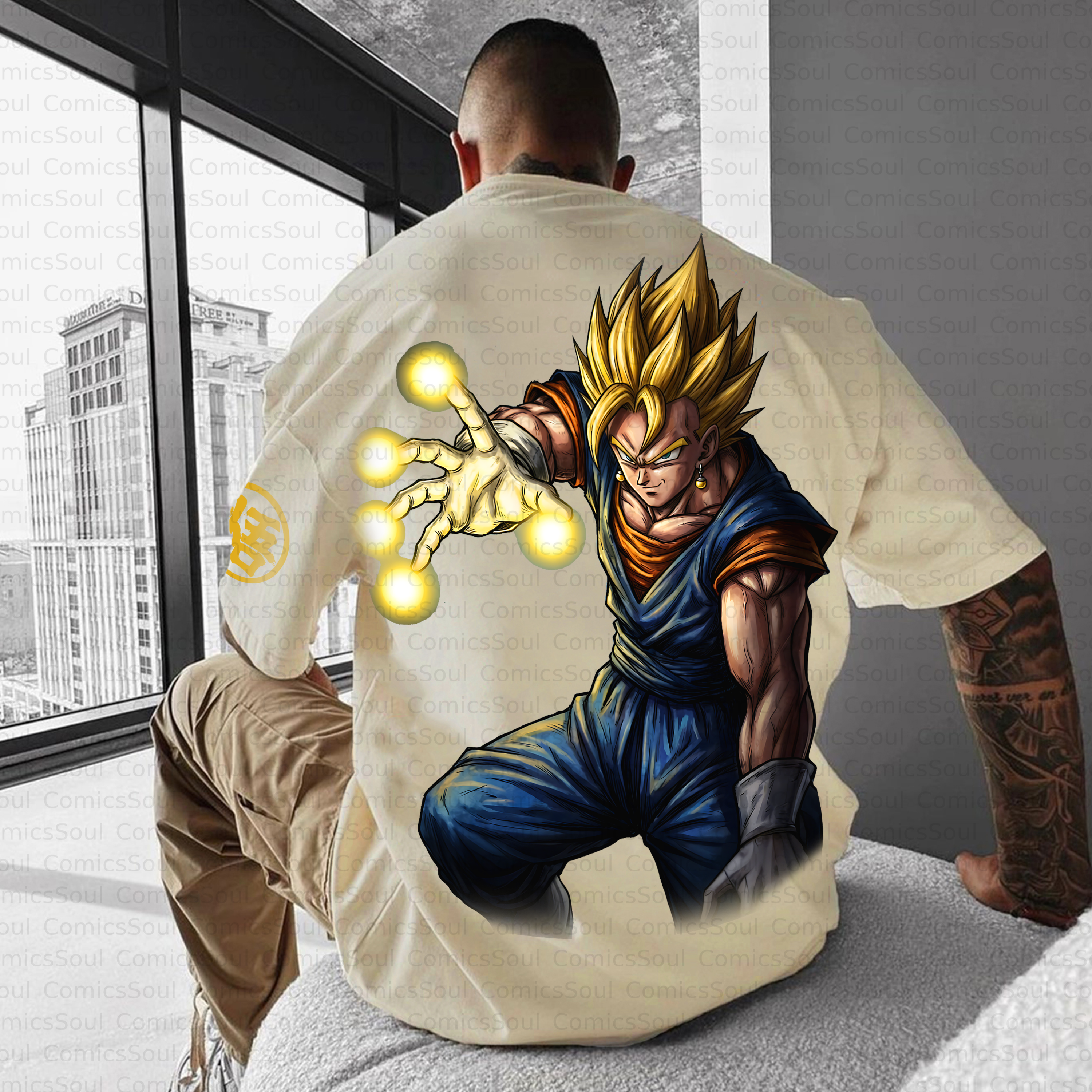 Unisex Anime Inspired Vintage T-Shirt