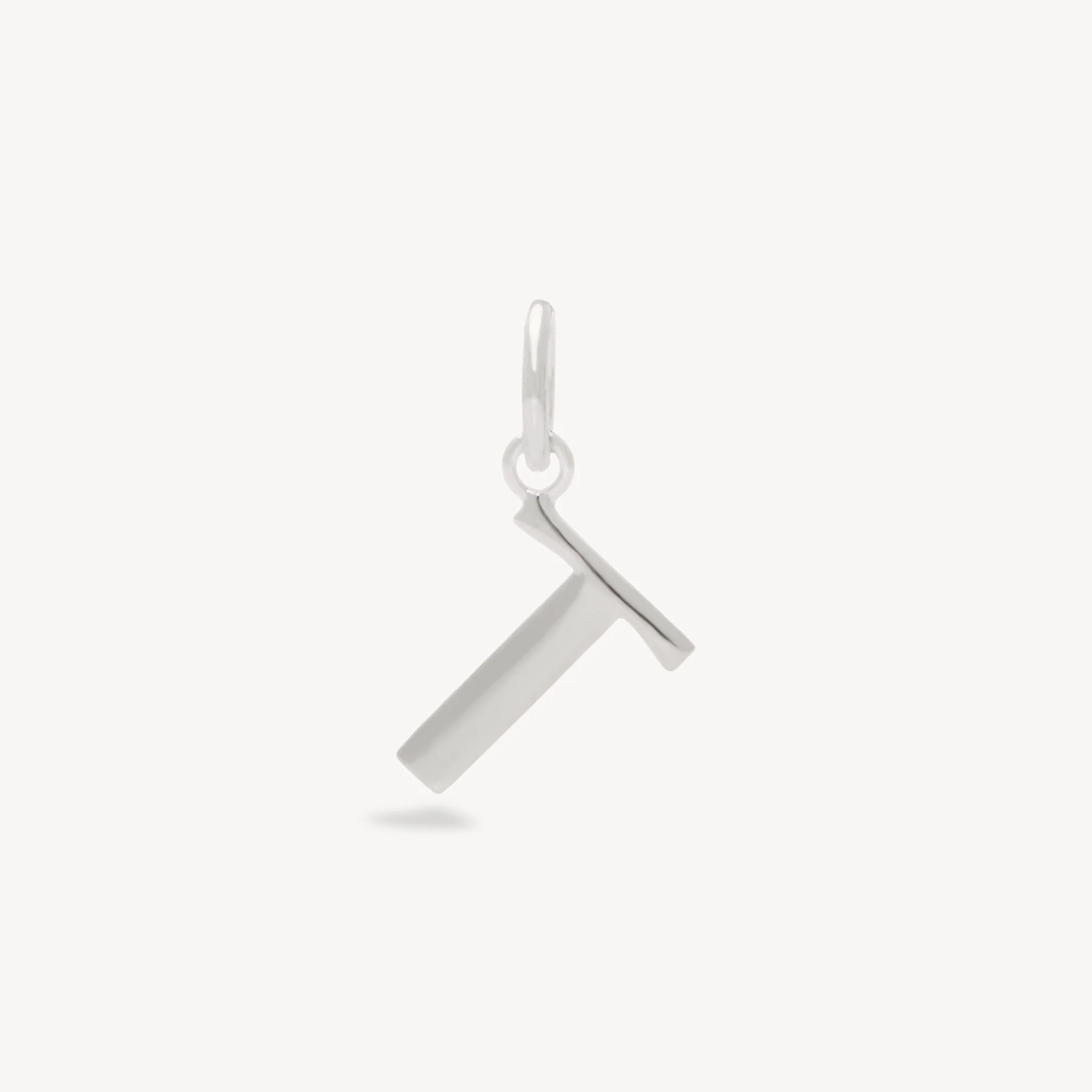 Sterling Silver Letter Charm