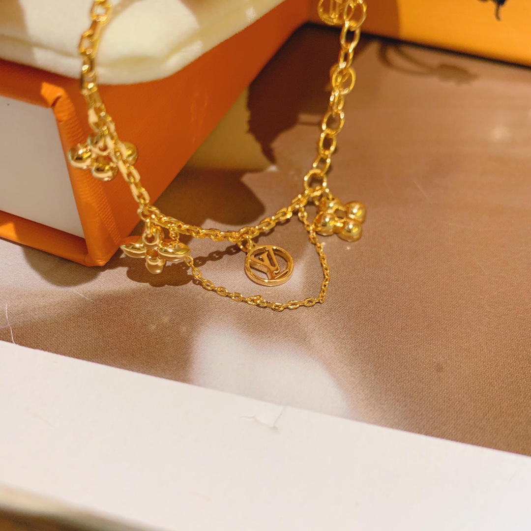 Louis Vuitton Chain with Charms Bracelet - Original Replica Club
