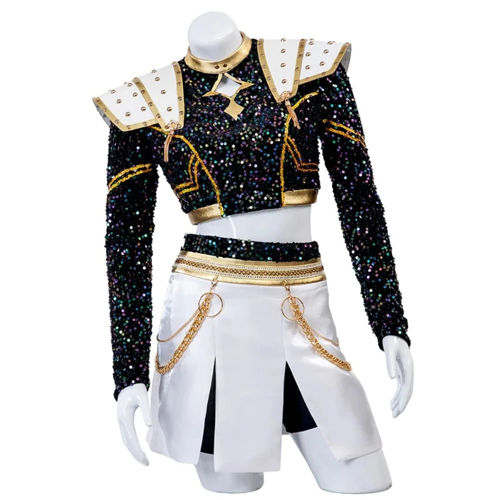 Kpop Halloween Costumes Stage Cosplay Outfit Set Kpop Halloween Costumes Stage Cosplay Outfit Set